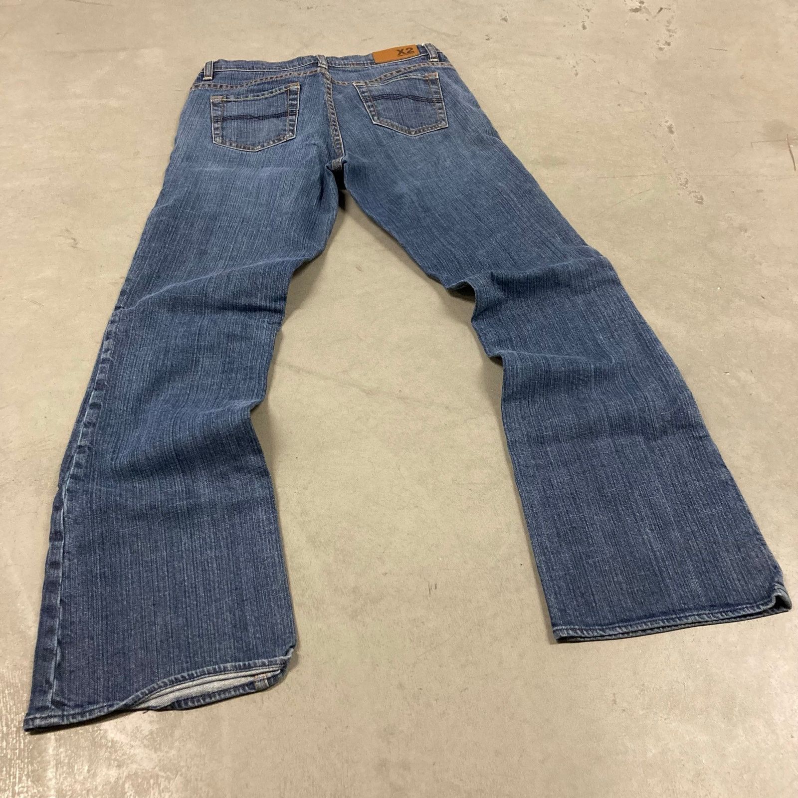 Vintage Y2K X2 low bootcut jeans 31x30 Size 34" / US 12 / IT 48 - 2 Thumbnail
