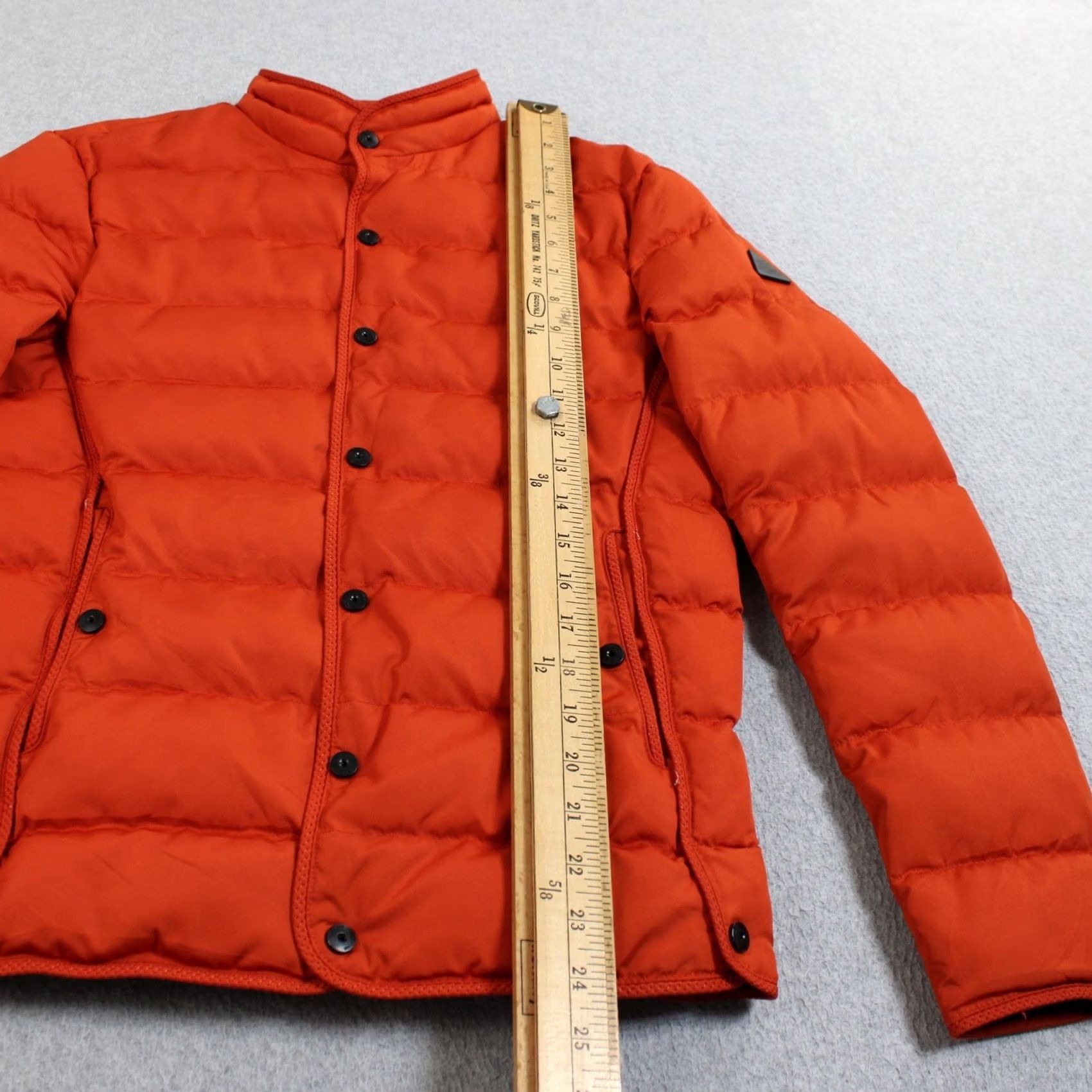 Vintage Shi Chen Jacket Men Medium Orange Quilted Puffer Full Zip Casual Outdoor Artsy Size US M / EU 48-50 / 2 - 7 Thumbnail