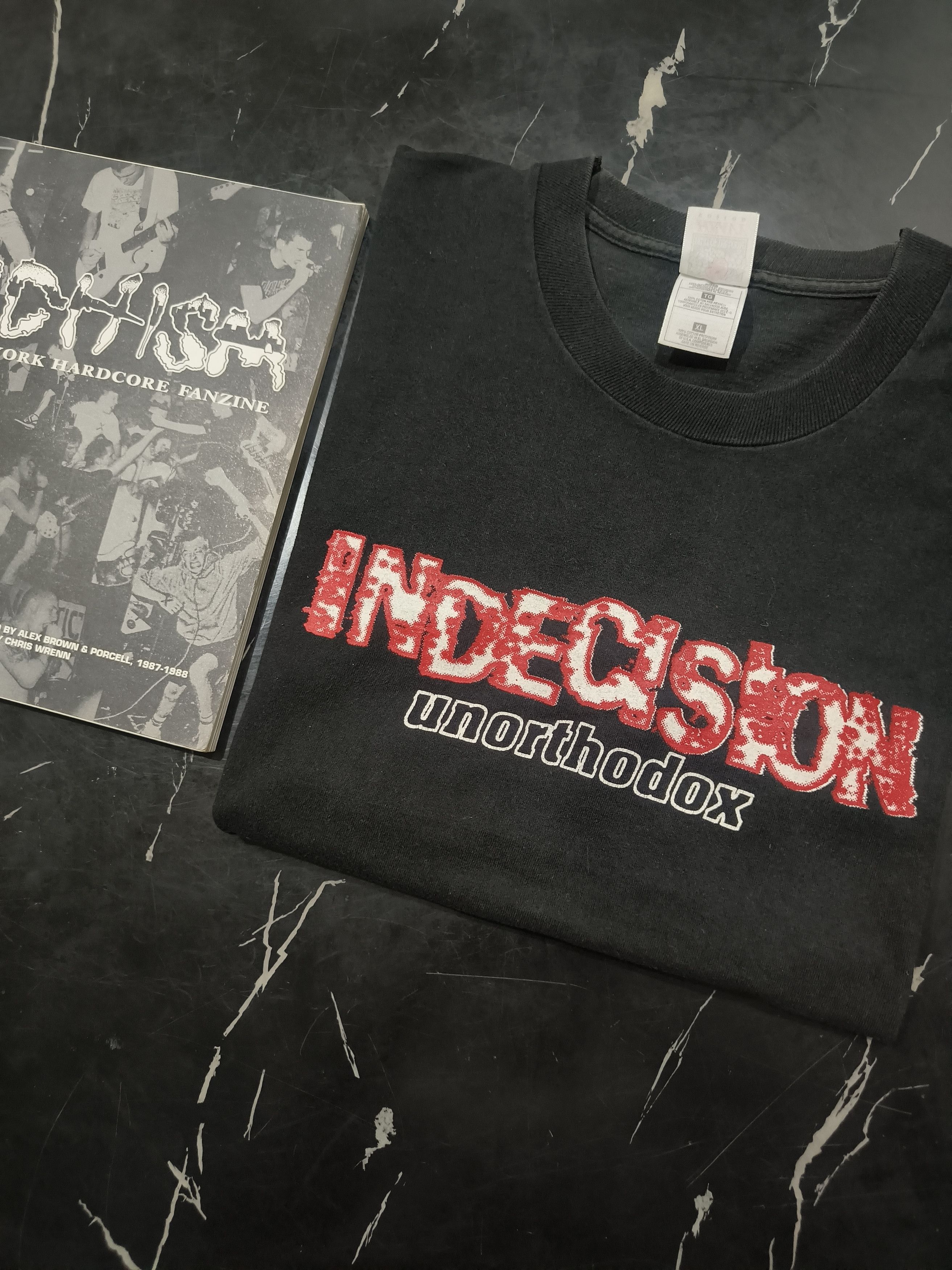 Band Tees Vintage 90s indecision "Unorthodox" shirt Size US S / EU 44-46 / 1 - 1 Thumbnail