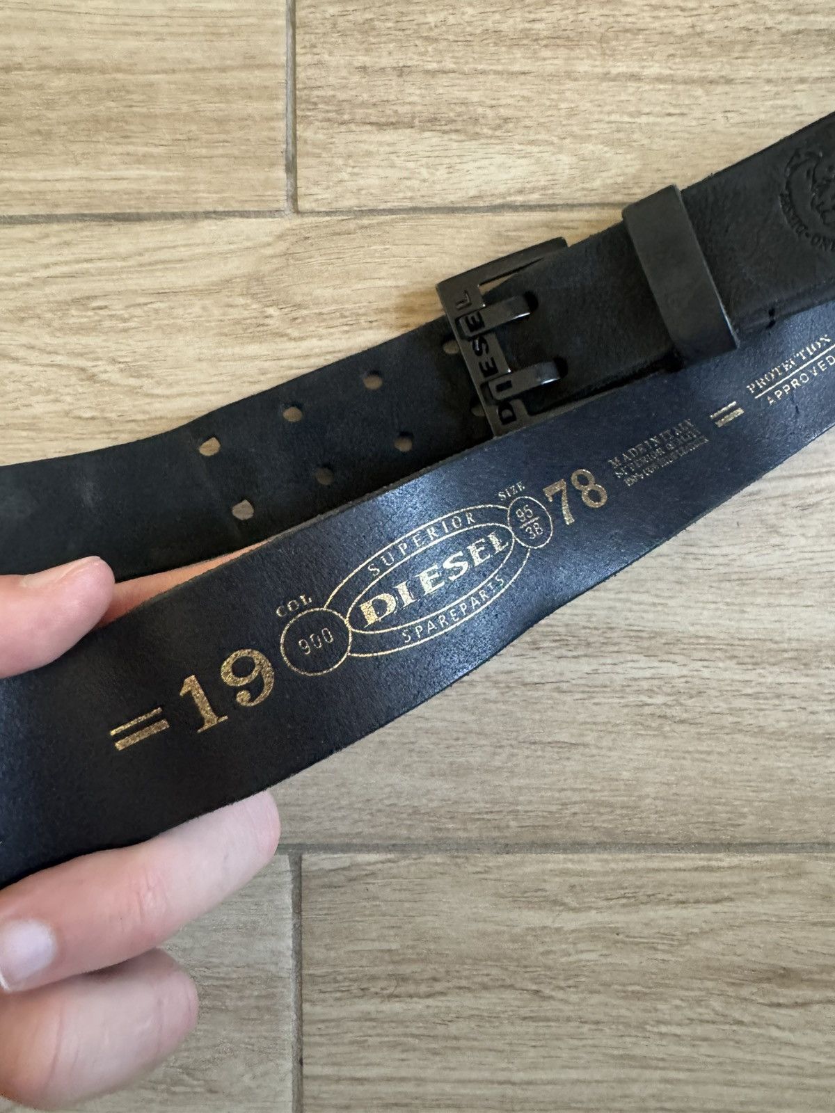Diesel Belt Diesel Vintage Luxury 1978 Size ONE SIZE - 3 Thumbnail