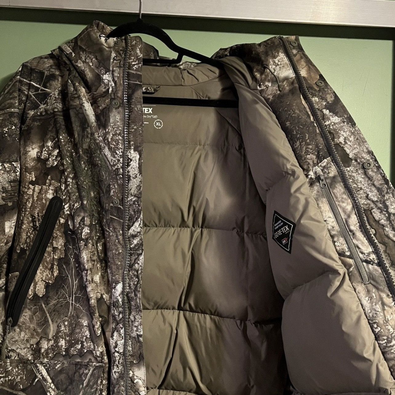 Palace GORE-TEX CARGO DOWN PARKA REALTREE APX Size US XL / EU 56 / 4 - 8 Thumbnail