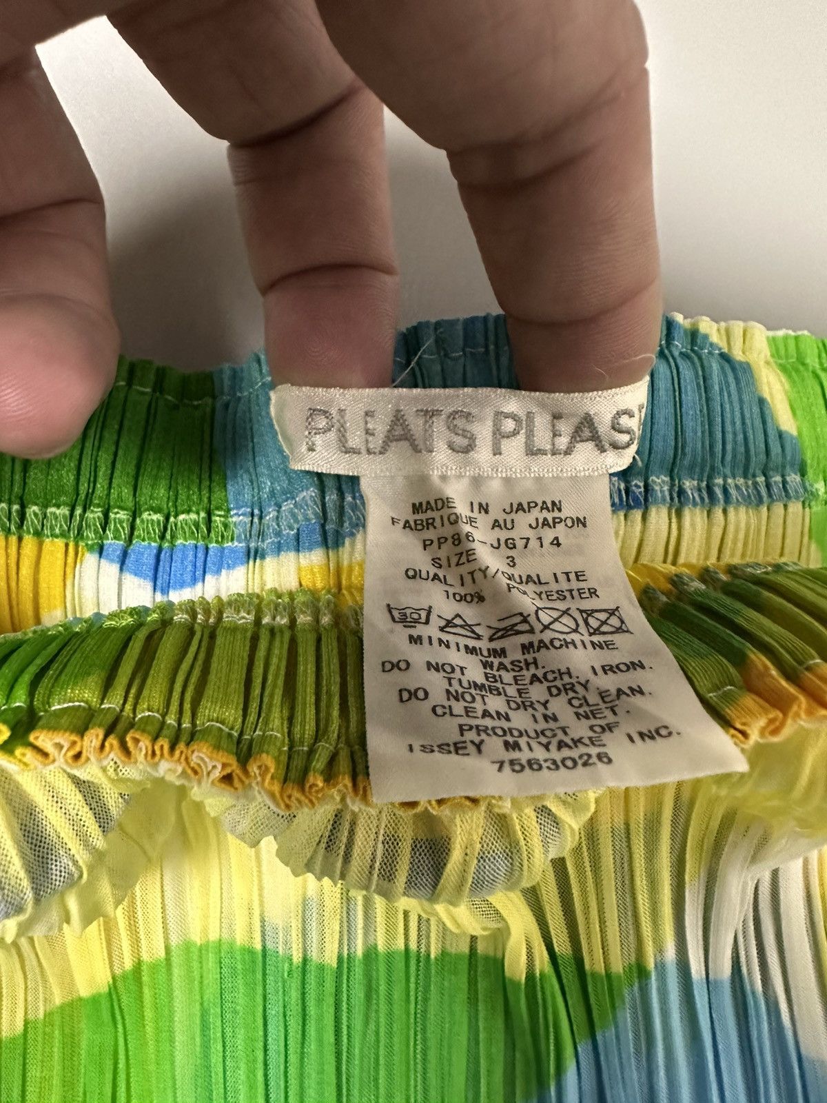 Pleats Please Issey Miyake Issey Miyake Pleats please — Colorful midi skirt Size 24" / US 00 / IT 34 - 4 Thumbnail