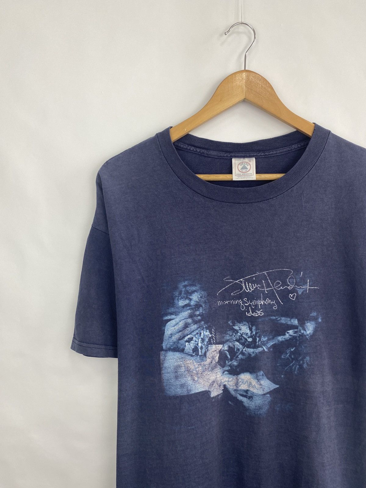 Jimi Hendrix Vintage 90s Jimi Hendrix Morning Symphony Ideas T-Shirt Rare Size US XL / EU 56 / 4 - 2 Thumbnail