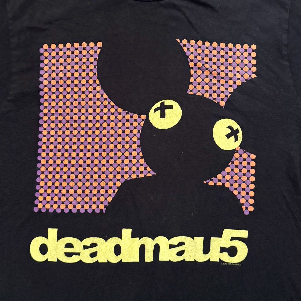 Band Tees 2010 Deadmau5 Electronic Artists Tee Large Size US L / EU 52-54 / 3 - 1 Thumbnail