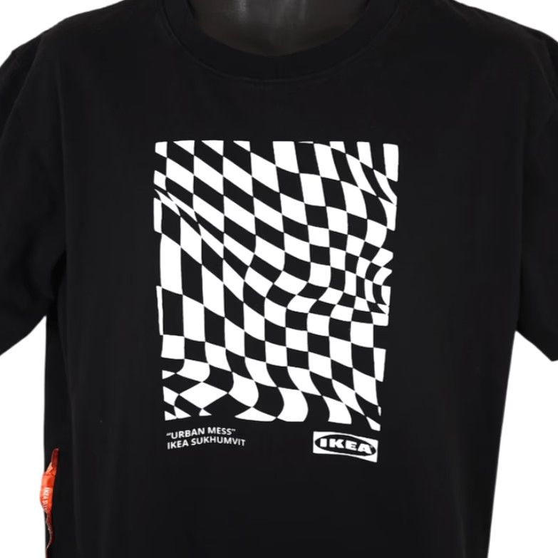 Ikea IKEA T Shirt Mens XL Black Urban Mess Sukhumvit Bangkok Travel Souvenir 2010-2019 Mens Size US XL / EU 56 / 4 - 2 Thumbnail