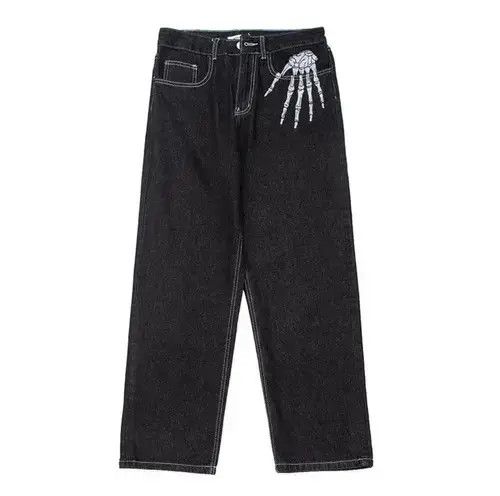 Homemade × Japanese Brand × Jean japanese style skeleton denim jeans Size US 30 / EU 46 - 3 Thumbnail