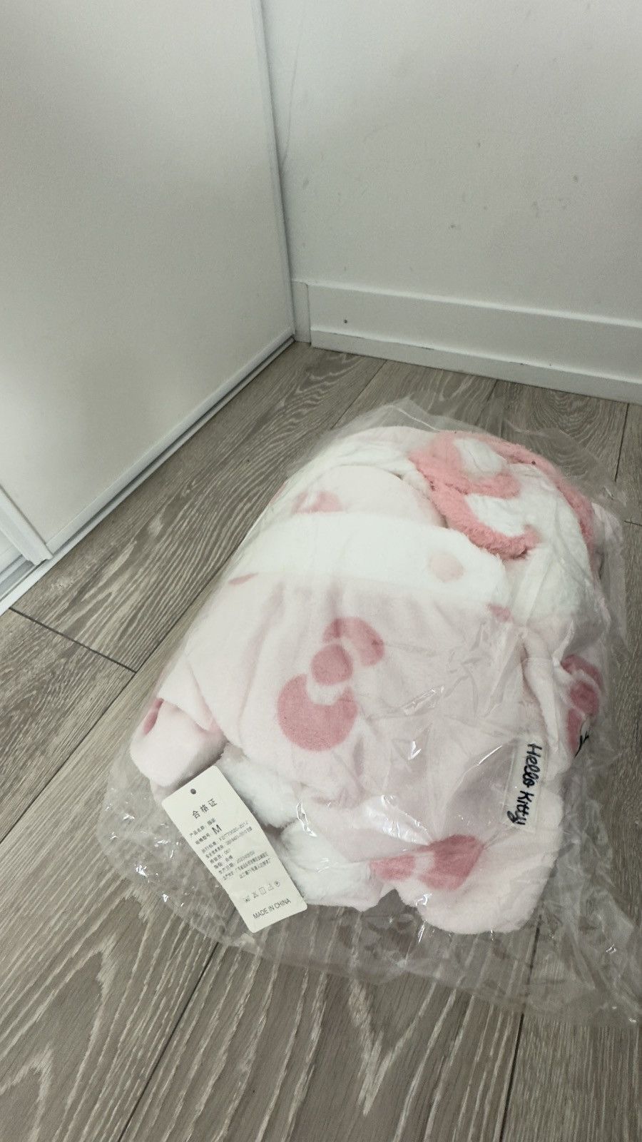 Other Kitty Kawaii Pink Hooded Robe Blanket Size M / US 6-8 / IT 42-44 - 5 Thumbnail