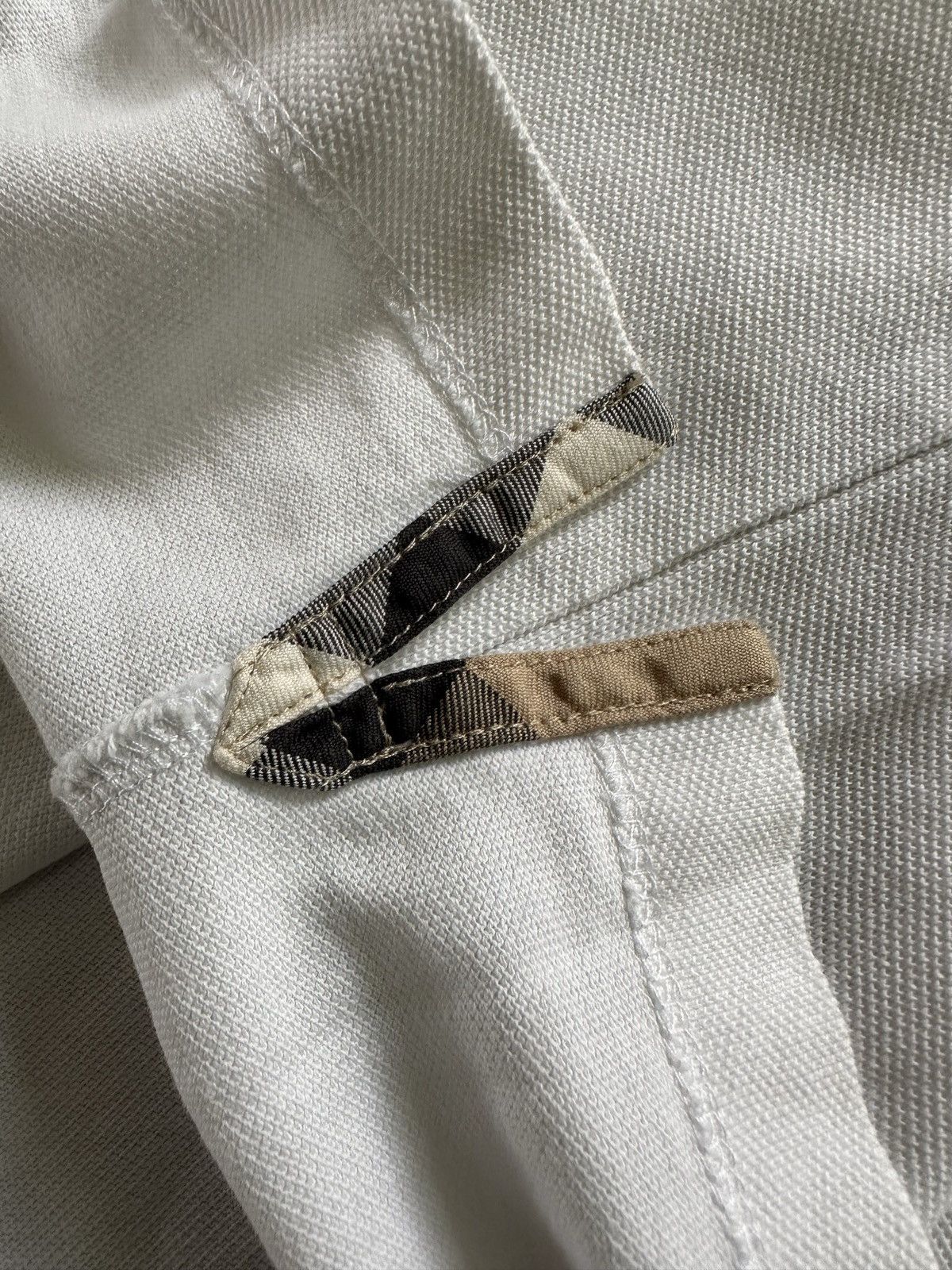 Burberry Burberry Brit white polo tee Size US M / EU 48-50 / 2 - 12 Thumbnail