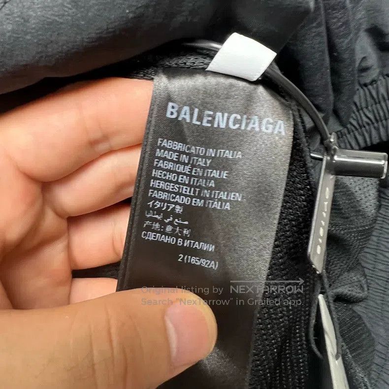 Balenciaga Balenciaga 3B Snow Clothing Embroidered Red Logo Windbreak Size US M / EU 48-50 / 2 - 4 Thumbnail