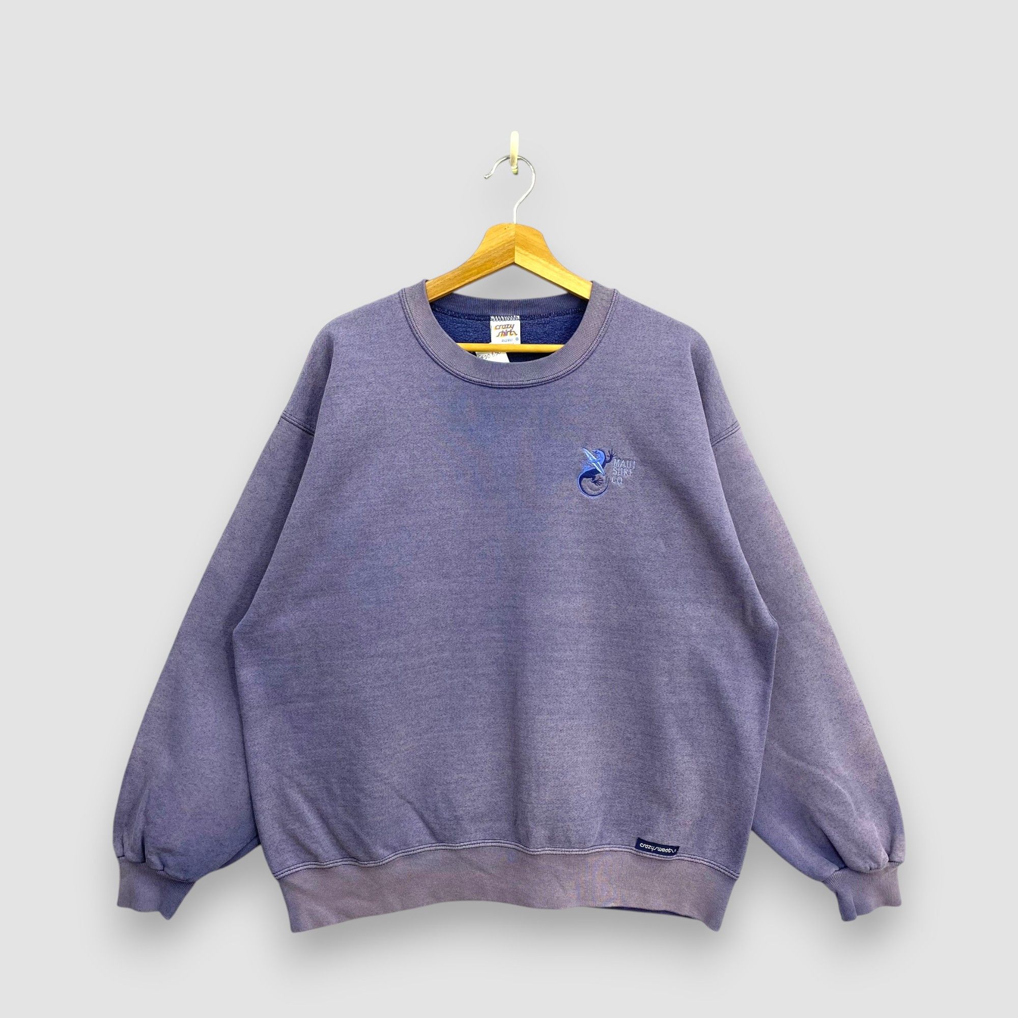 Vintage Vintage 90s Maui Surf Pullover Sweater Crazy Shirt Hawaii Size US L / EU 52-54 / 3 - 1 Thumbnail