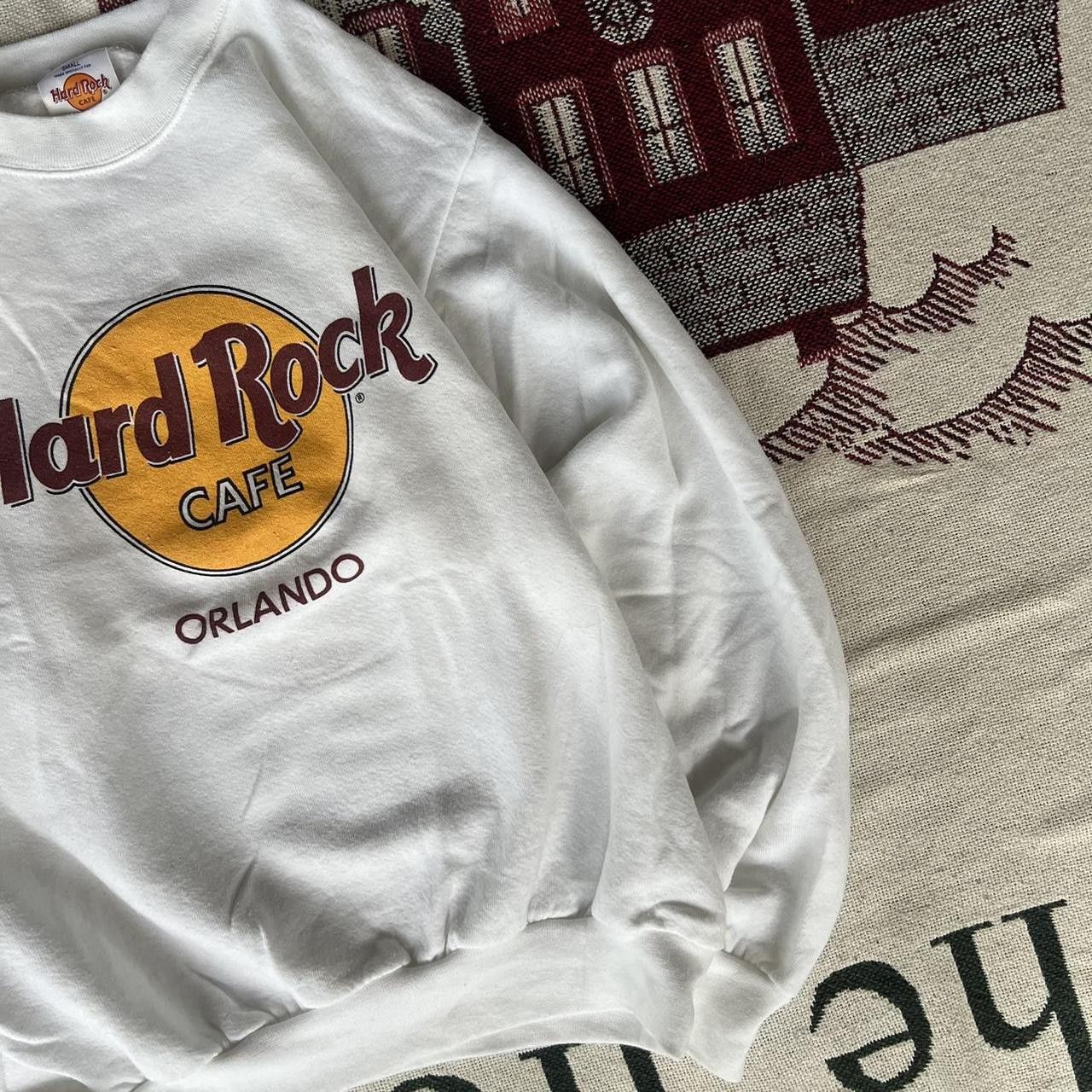 Hard Rock Cafe × Vintage Vintage Y2K Hard Rock Cafe Orlando Made in USA Sweatshirt Size US S / EU 44-46 / 1 - 3 Thumbnail