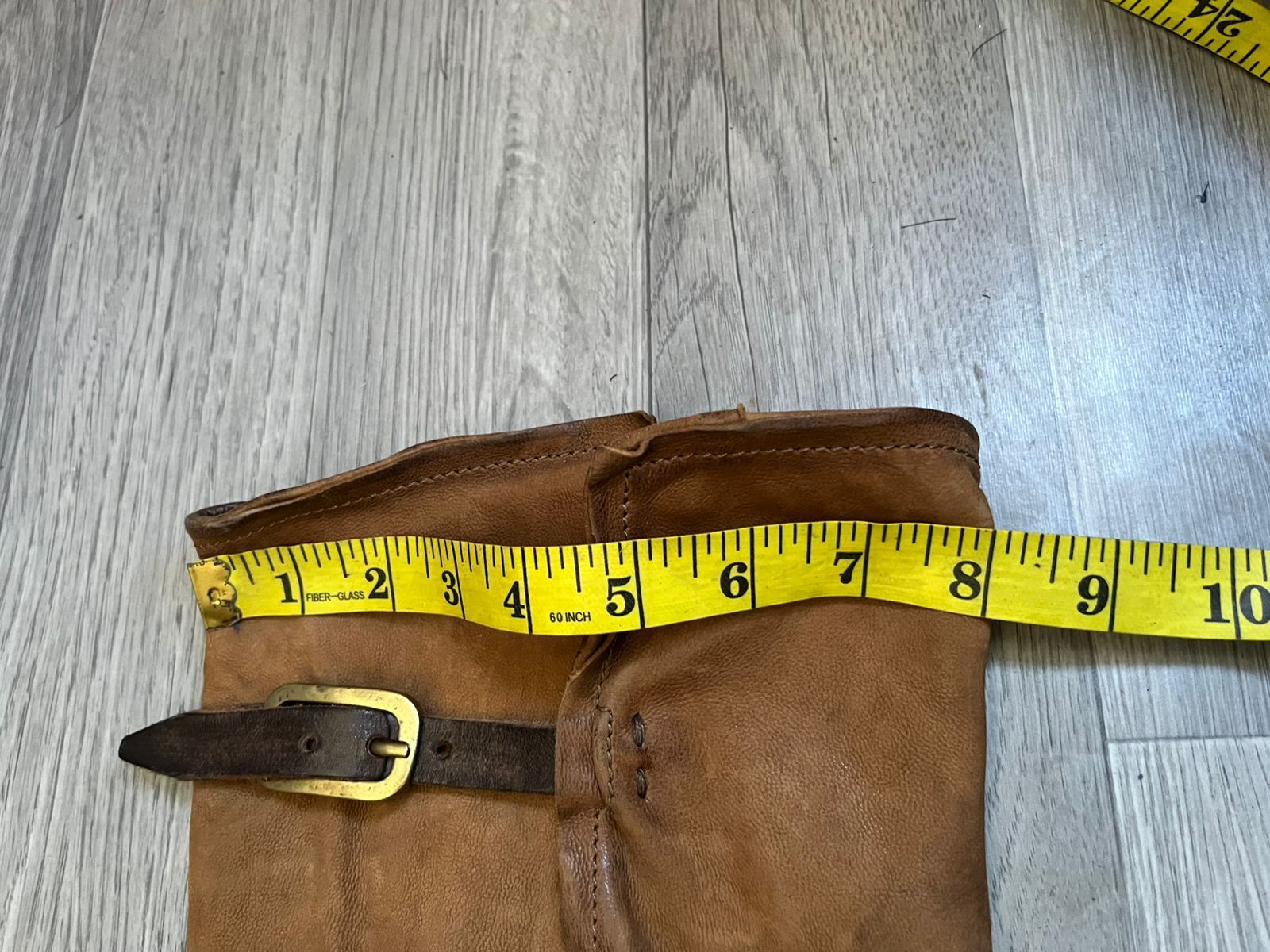 A.S.98 A.S.98 Knee High Rivet Strap Buckled Boots Sz 38 Size US 5.5 / EU 38 - 10 Thumbnail