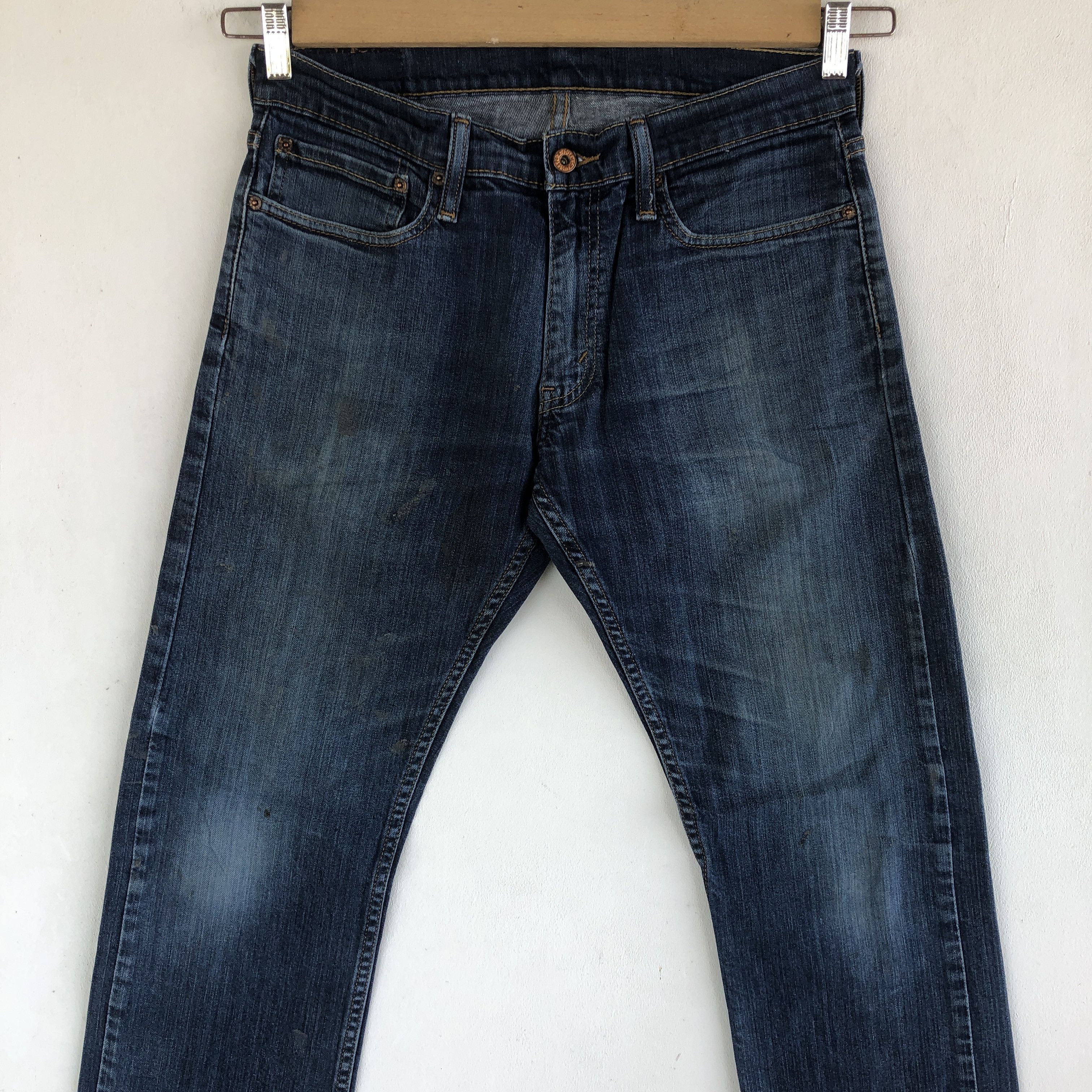 Levi's Vintage Y2K Levis 514 Faded Jeans Levi's Light Wash Denim Size US 30 / EU 46 - 3 Thumbnail