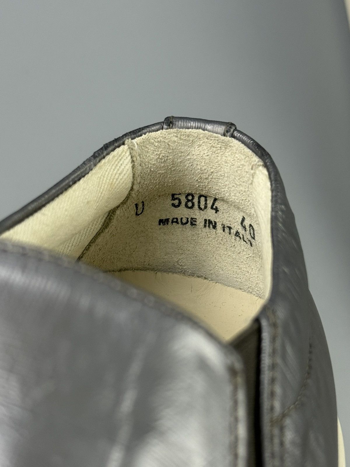 Rick Owens Drkshdw Rick Owens Drkshdw - Silver Slip on Boat Sneakers Size US 7 / EU 40 - 11 Thumbnail