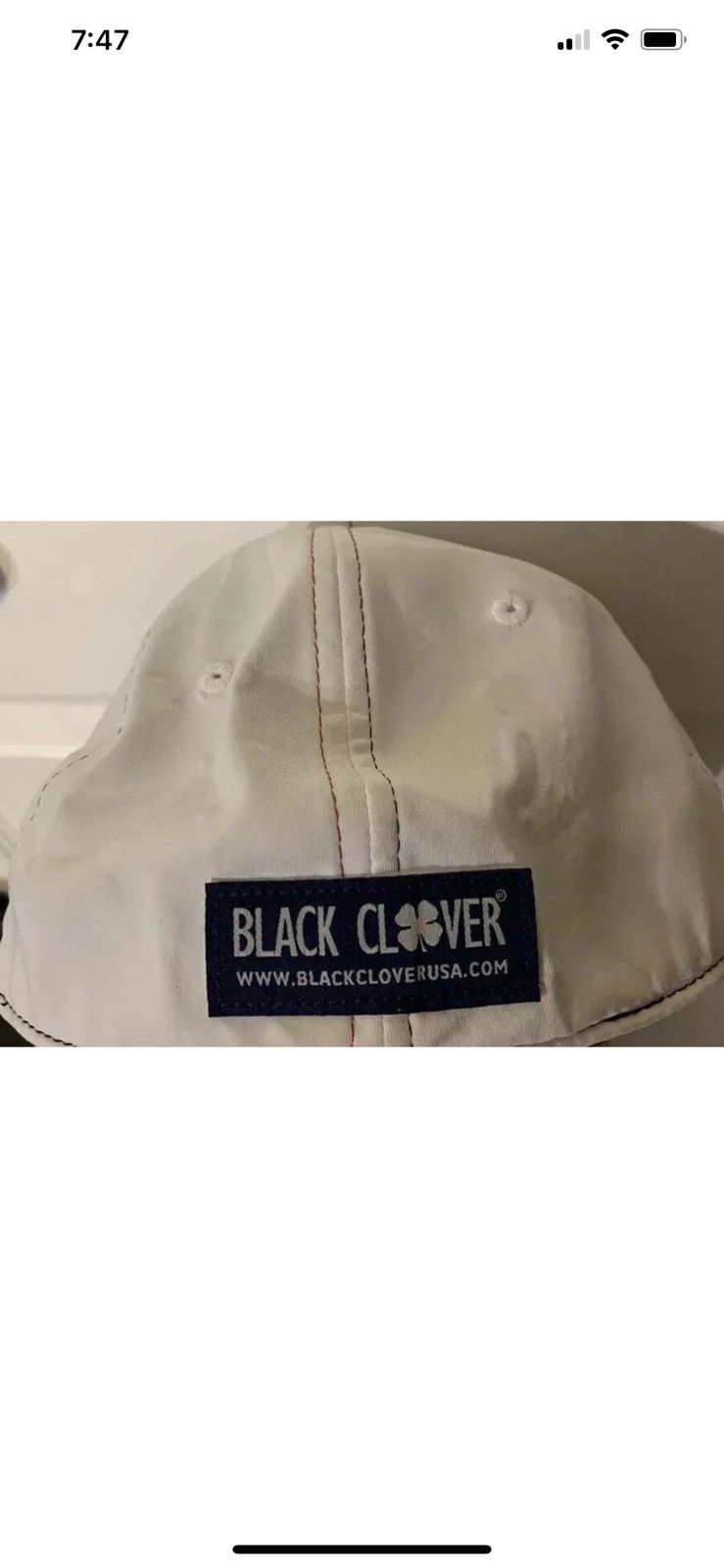 Other Black clover live lucky white cap hat s/m Size ONE SIZE - 8 Thumbnail