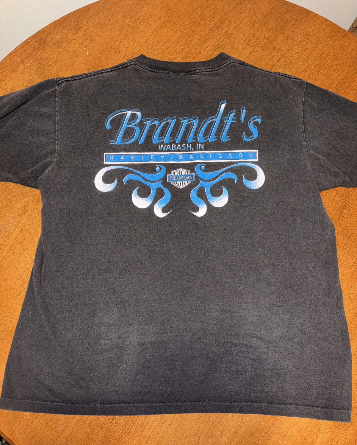 Harley Davidson × Vintage 1989 “God created Harley Davidson” Vintage T-Shirt Size US L / EU 52-54 / 3 - 3 Thumbnail