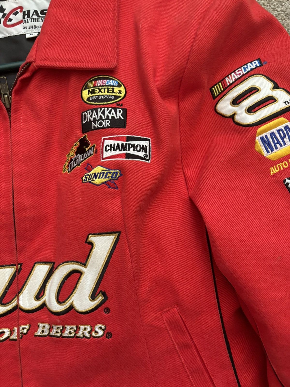 Budweiser vintage racing jacket Size US XS / EU 42 / 0 - 3 Thumbnail