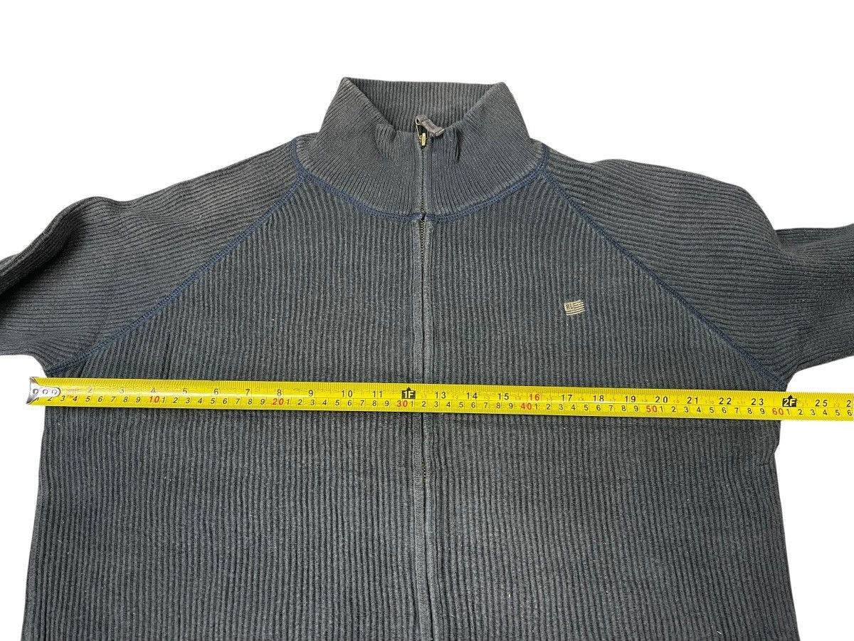 Ralph Lauren Vintage Ralph Lauren Waffle Faded Long Sleeve Zipper Up Size US XL / EU 56 / 4 - 3 Thumbnail