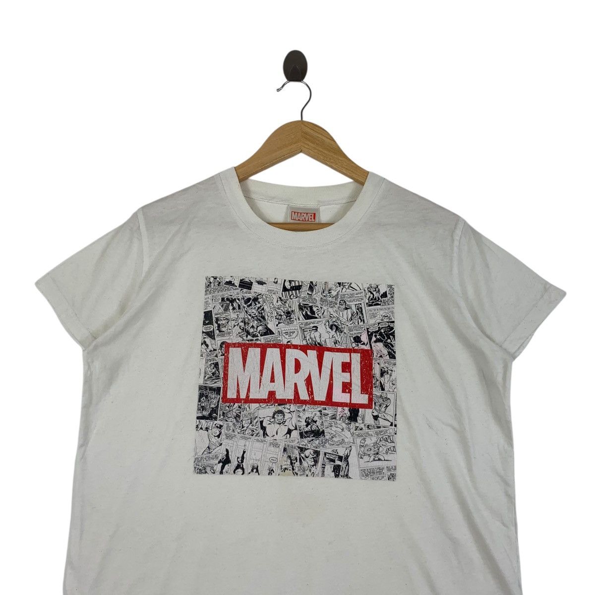 Marvel Comics MARVEL COMICS STRIP Incredible Hulk Tee Shirt Top Size M / US 6-8 / IT 42-44 - 2 Thumbnail
