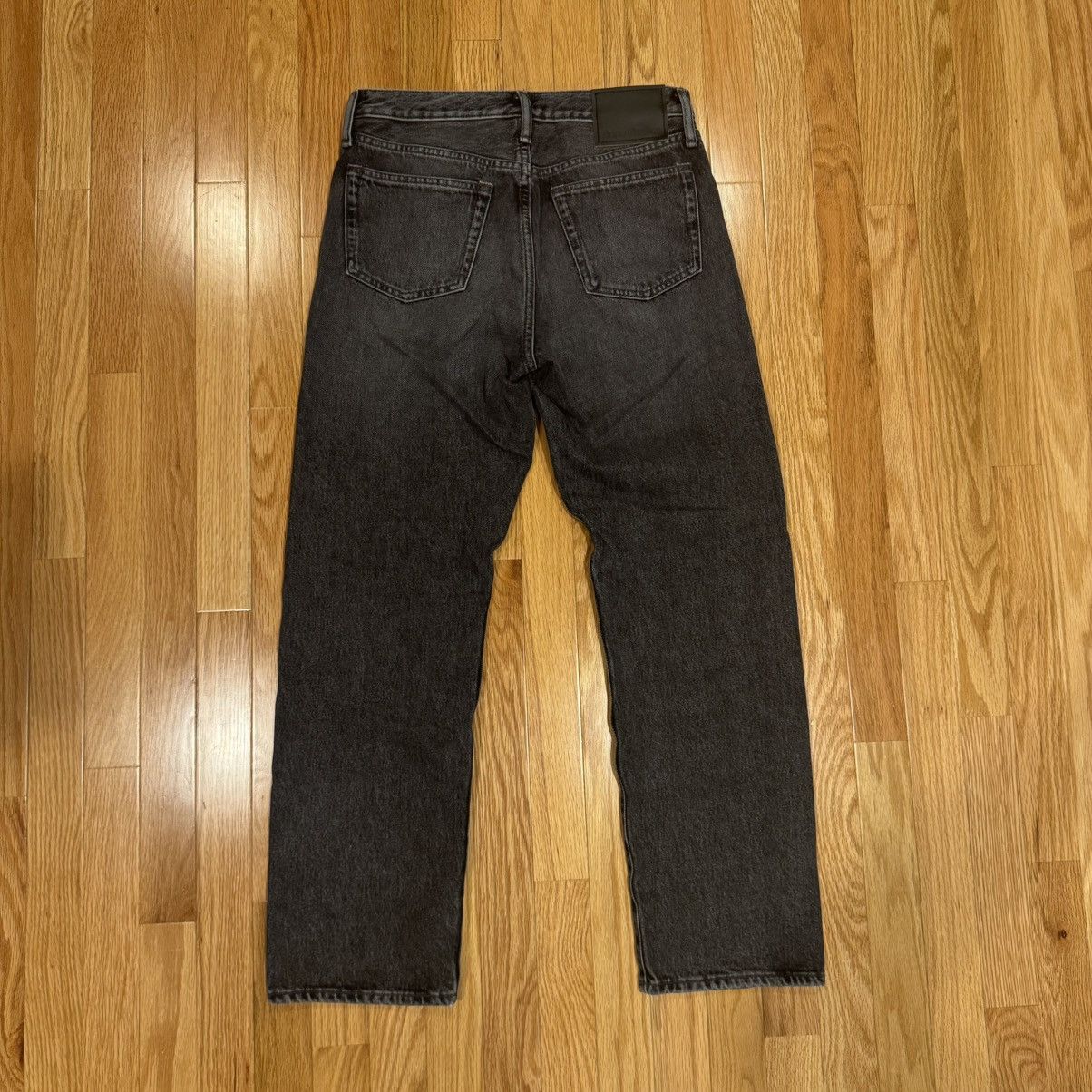 Acne Studios Acne Studios 1996 Ash Black Denim Jeans Regular Fit 29/30 Size US 29 - 2 Thumbnail