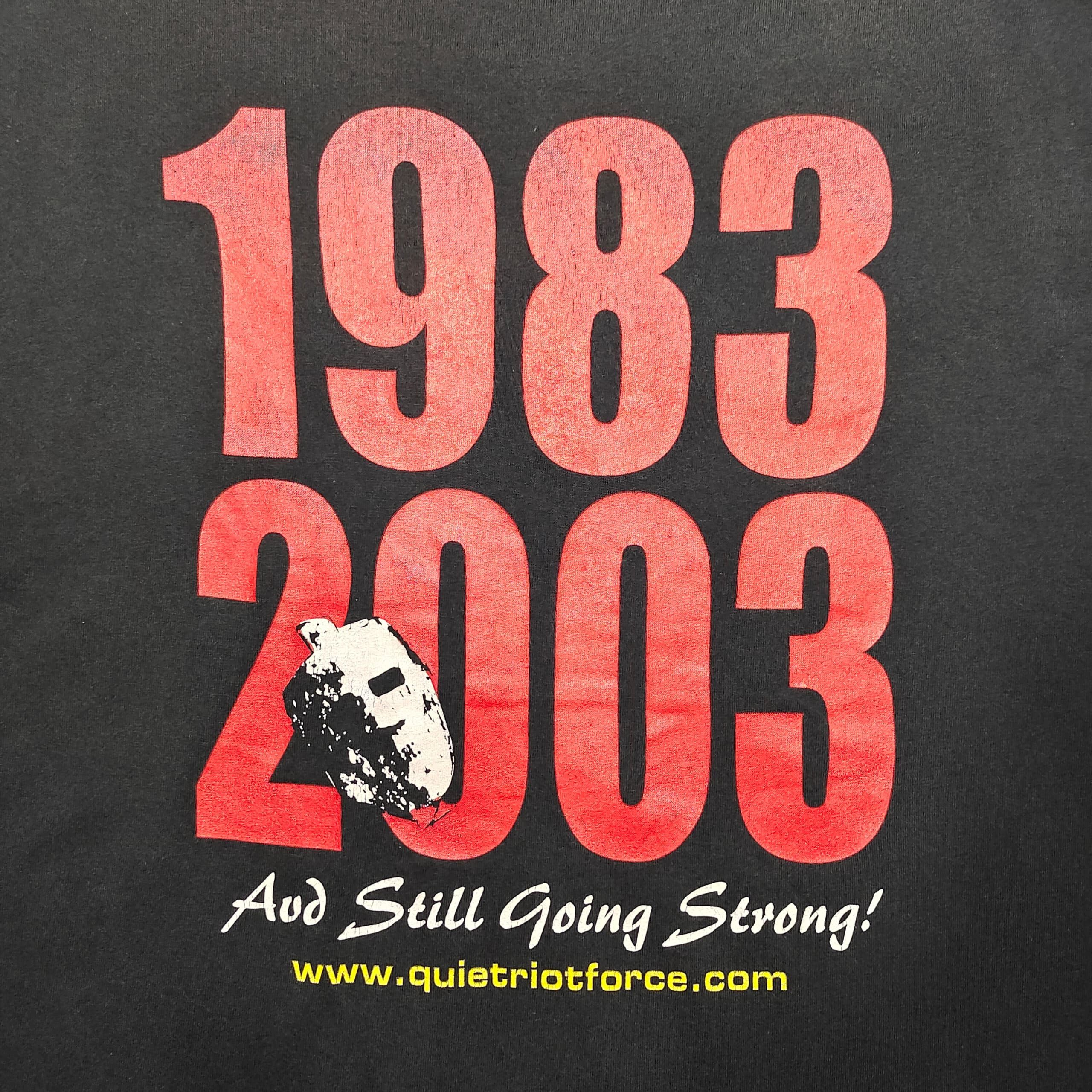 Band Tees 1983-2003 QUIETRIOT 20 YEARS OF METAL HEALTH T SHIRT Size US XL / EU 56 / 4 - 4 Thumbnail