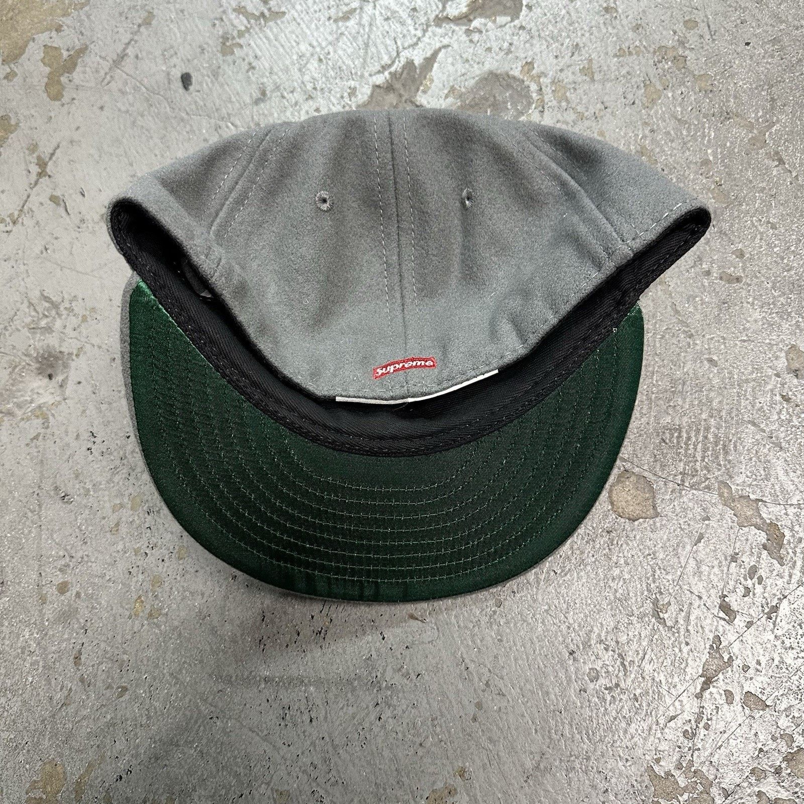 Ebbets Field Flannels × Hypebeast × Supreme Supreme x Ebbets Field Flannel S Logo Wool Fitted 6-Panel Size ONE SIZE - 3 Thumbnail