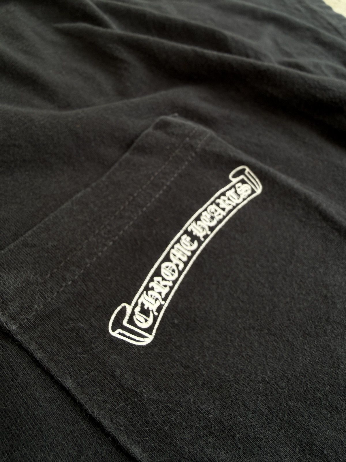 Chrome Hearts Chrome Hearts NYC Exclusive scroll logo tshirt black Size US M / EU 48-50 / 2 - 5 Thumbnail