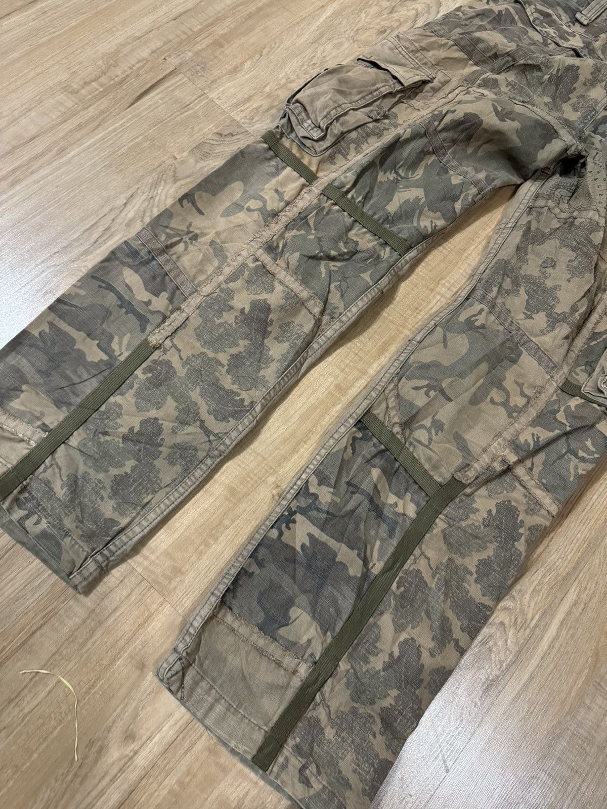 Avirex AVIREX BONDAGE PATCHWORKS CAMO TACTICAL PANTS Size US 34 / EU 50 - 3 Thumbnail