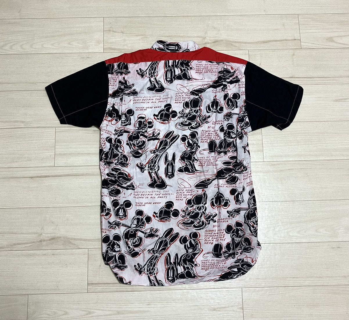 Comme des Garcons × Comme des Garcons SHIRT COMME des GARCONS Disney Mickey Button Shirt Size US XS / EU 42 / 0 - 8 Thumbnail