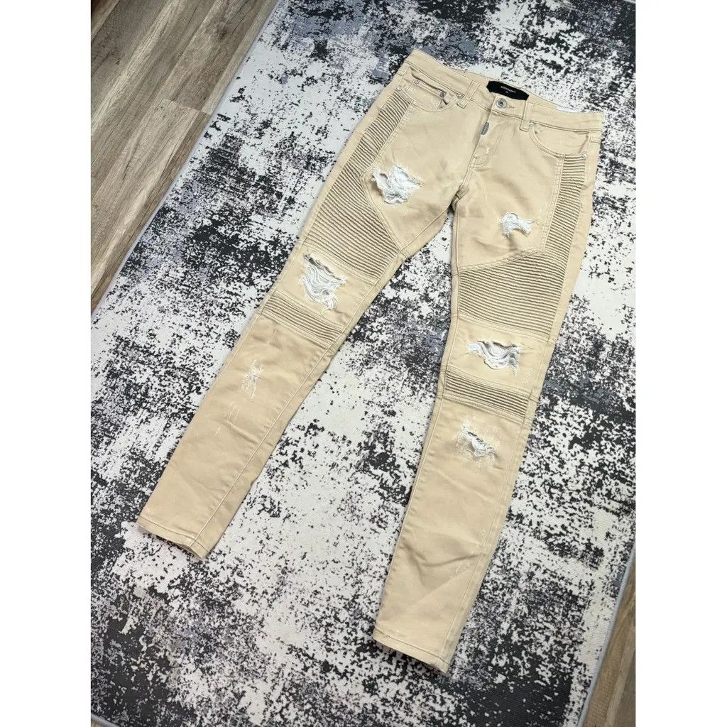 Represent Clo. Represent Trousers Size 30 Beige Size US 30 / EU 46 - 2 Thumbnail