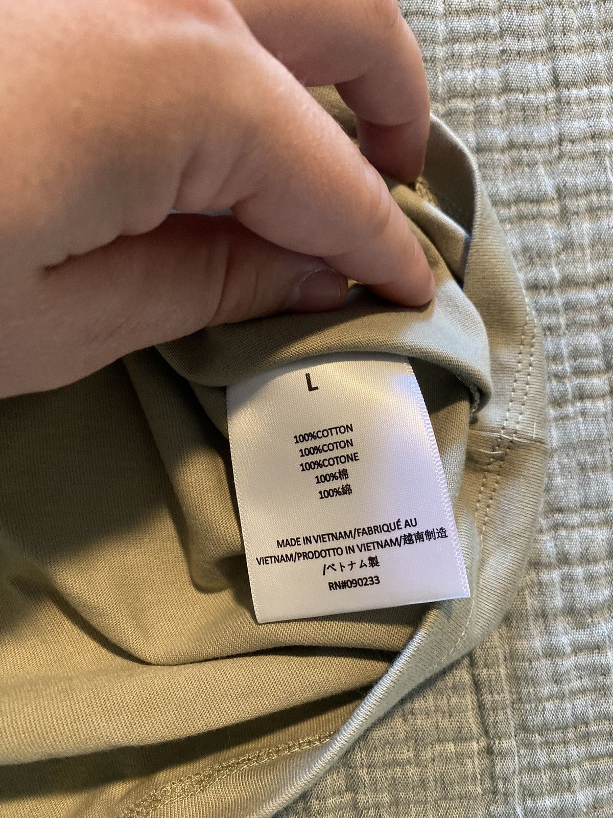 Essentials × Fear of God Fear of God Essentials T-shirt Size US L / EU 52-54 / 3 - 3 Thumbnail