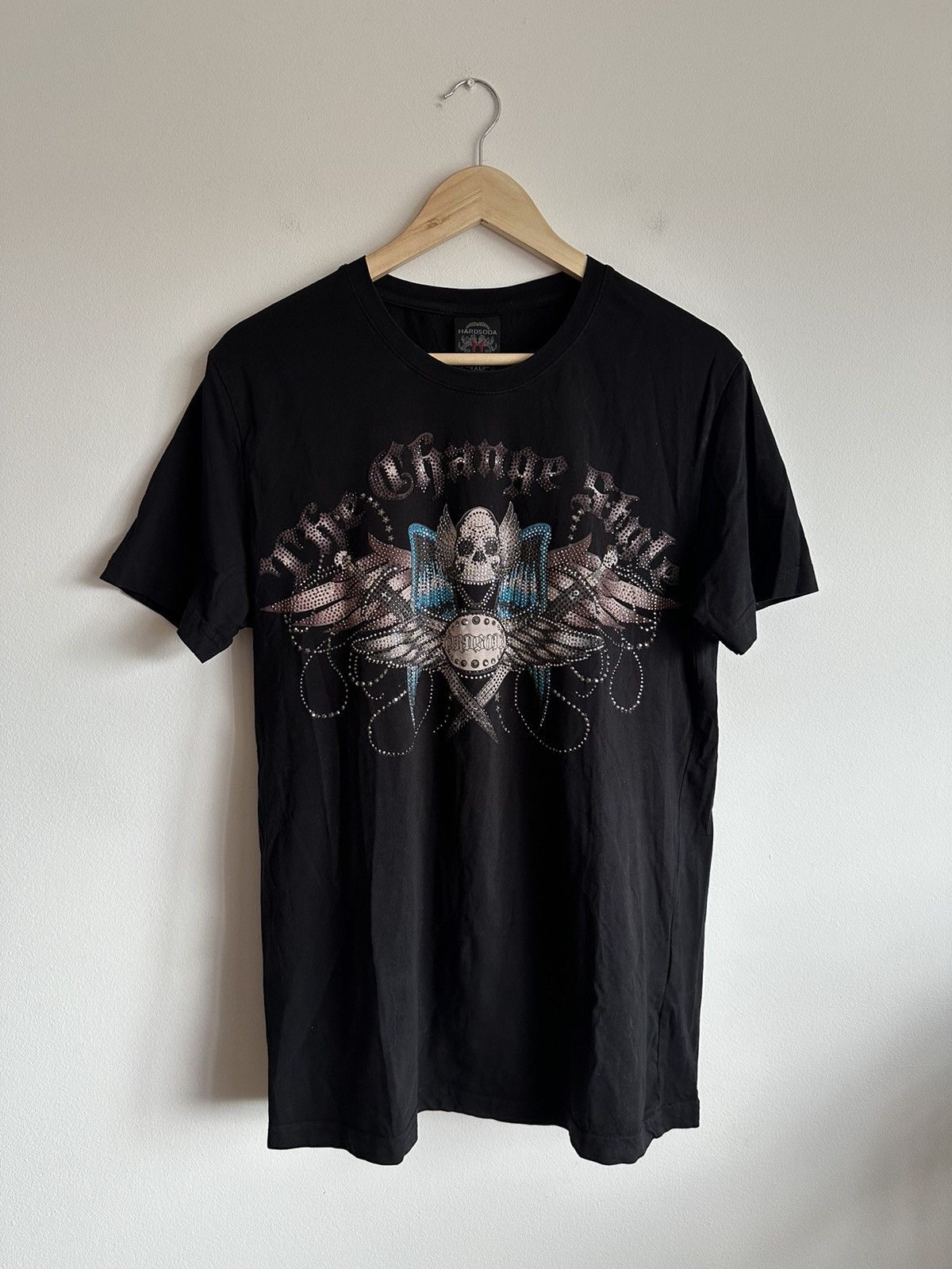 Other Hardsoda Tee y2k streetwear swag alternative rock punk metal Size US M / EU 48-50 / 2 - 1 Thumbnail