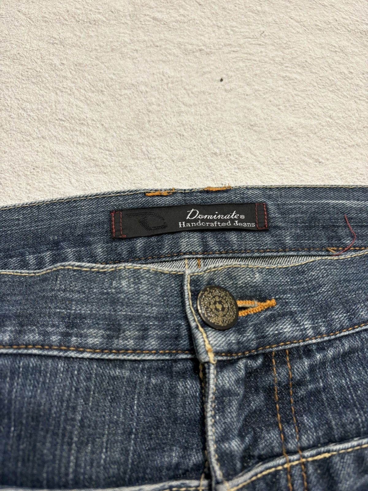Hysteric Glamour 💥Double Waist 90s Japanese Washed jeans denim Size US 34 / EU 50 - 5 Thumbnail