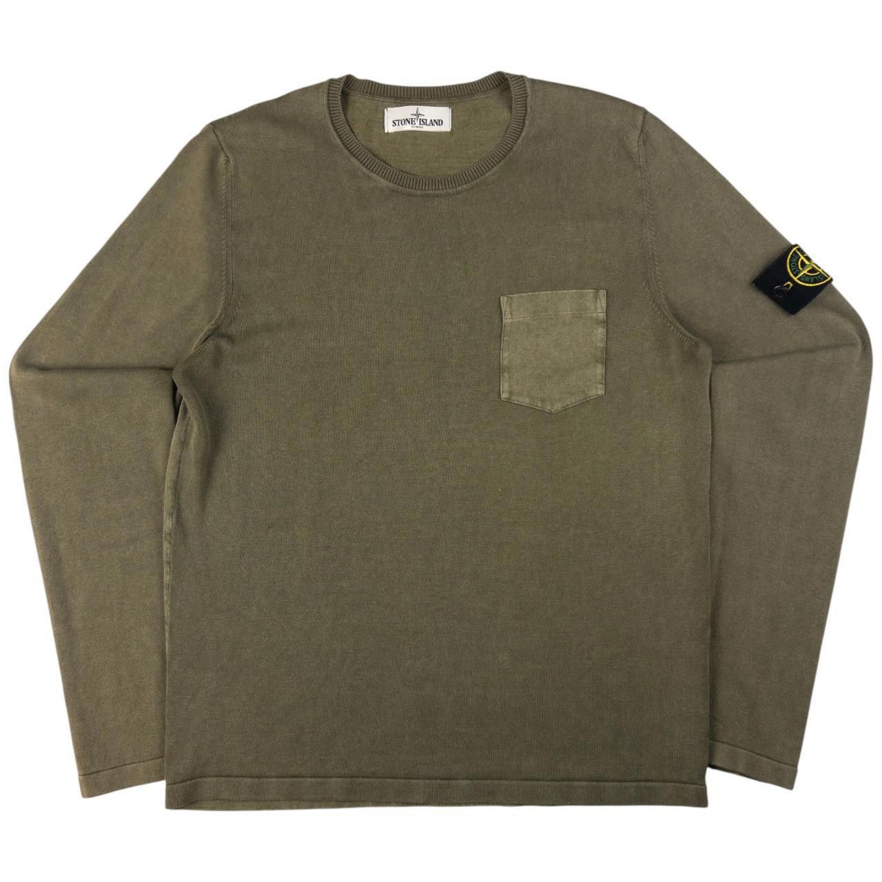 Stone Island Vintage Stone Island Knitted Jumper Size M Size US M / EU 48-50 / 2 - 1 Thumbnail