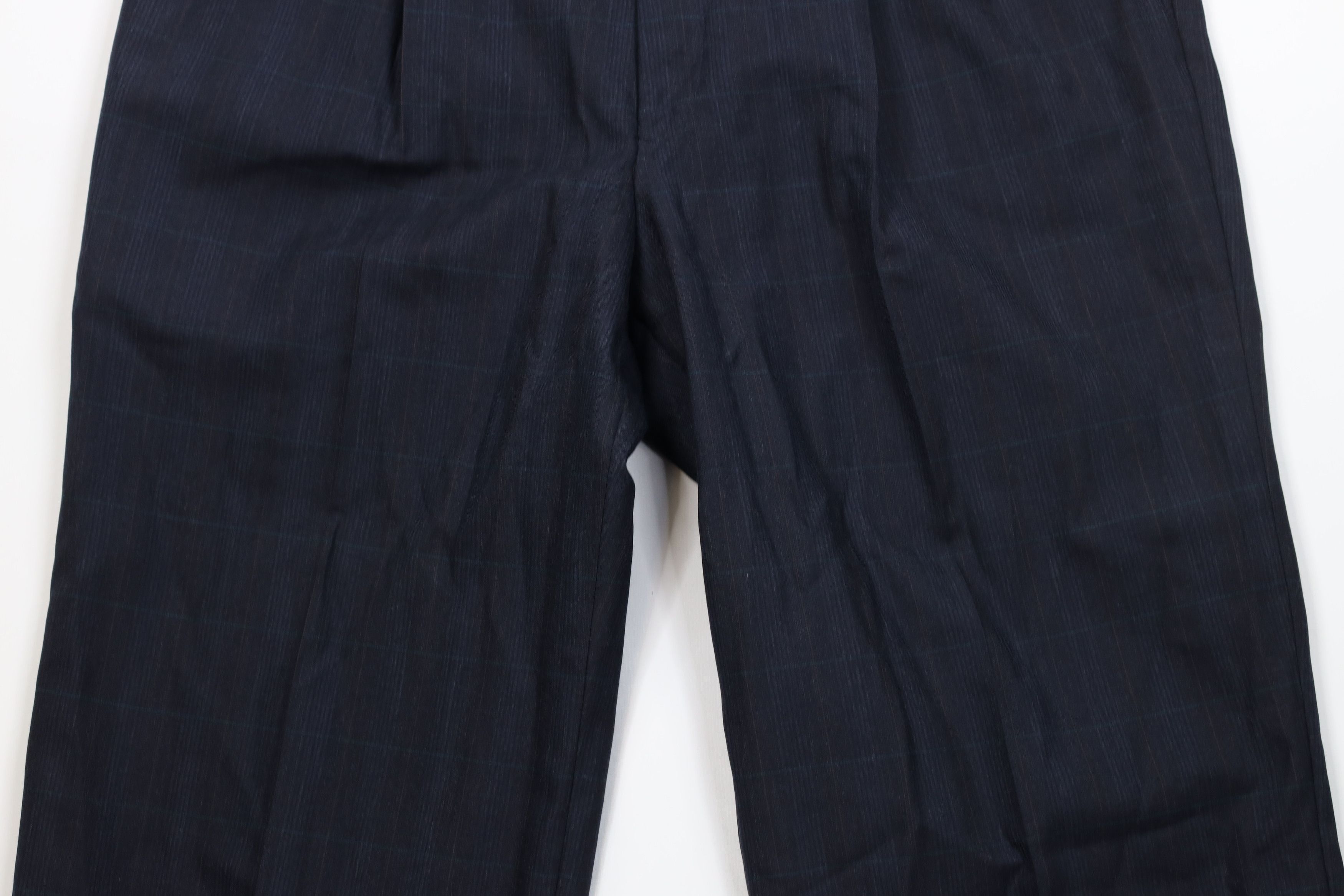 Vintage Vintage 70s Streetwear Wide Leg Chino Pants Plaid USA Size US 36 / EU 52 - 3 Thumbnail