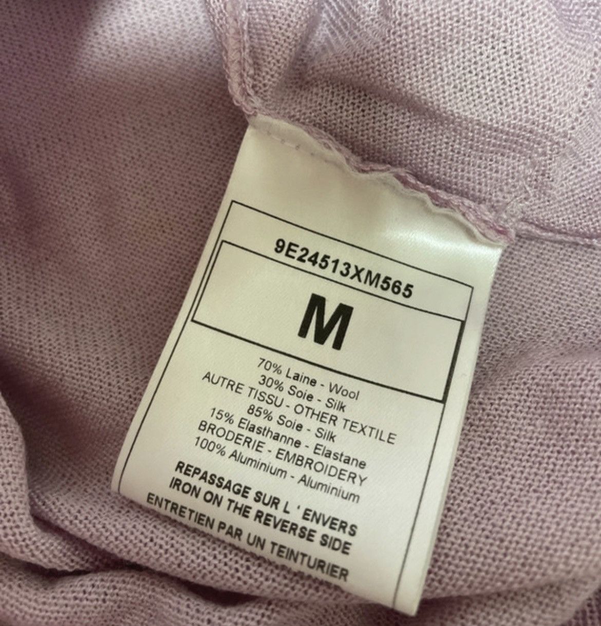 Christian Dior Monsieur Sleeveless sweater wool and silk size Dior size M Size M / US 6-8 / IT 42-44 - 7 Thumbnail