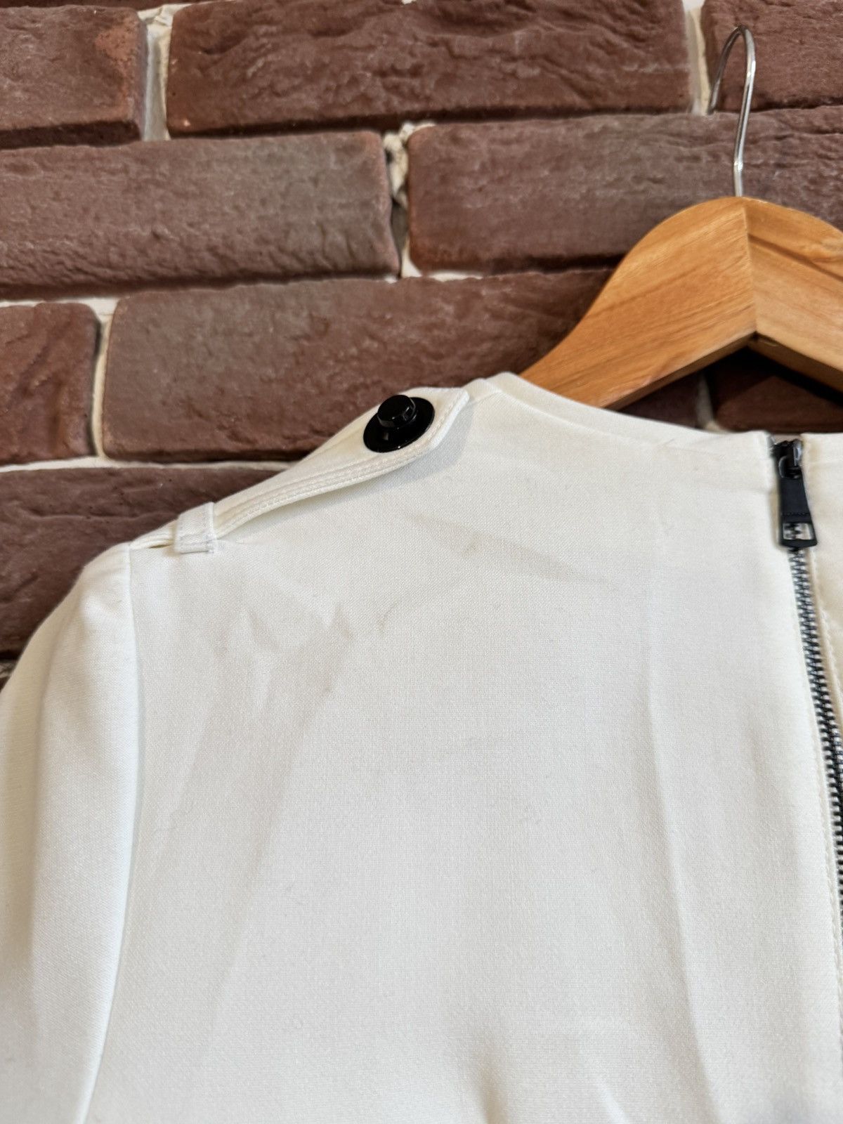 Burberry Vintage Y2K Burberry Luxury Dress Designer 36IT White Size XS / US 0-2 / IT 36-38 - 11 Thumbnail