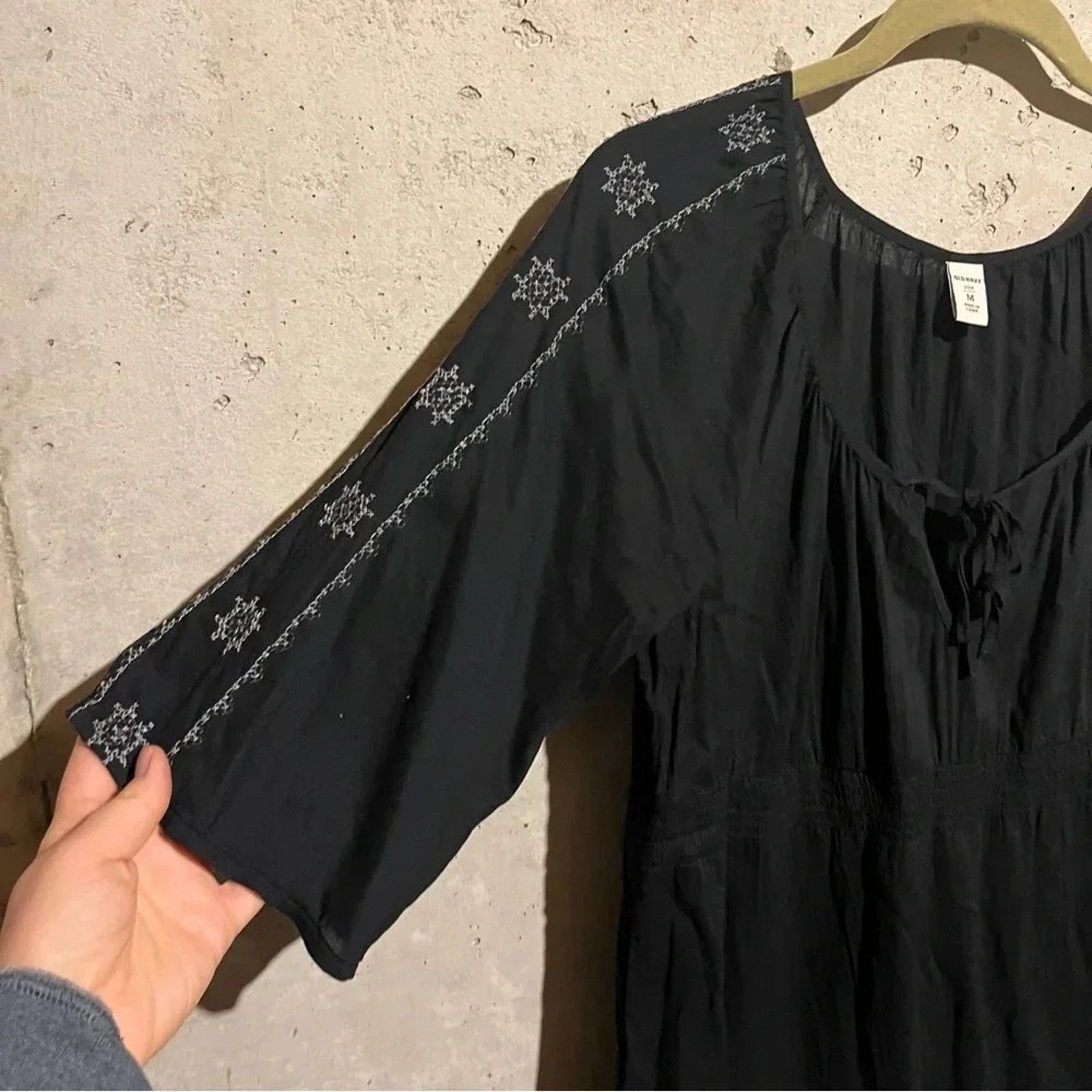 Old Navy Old Navy Gauze Boho Aztec Tunic Dress 3/4 sleeves Size M Size M / US 6-8 / IT 42-44 - 3 Thumbnail