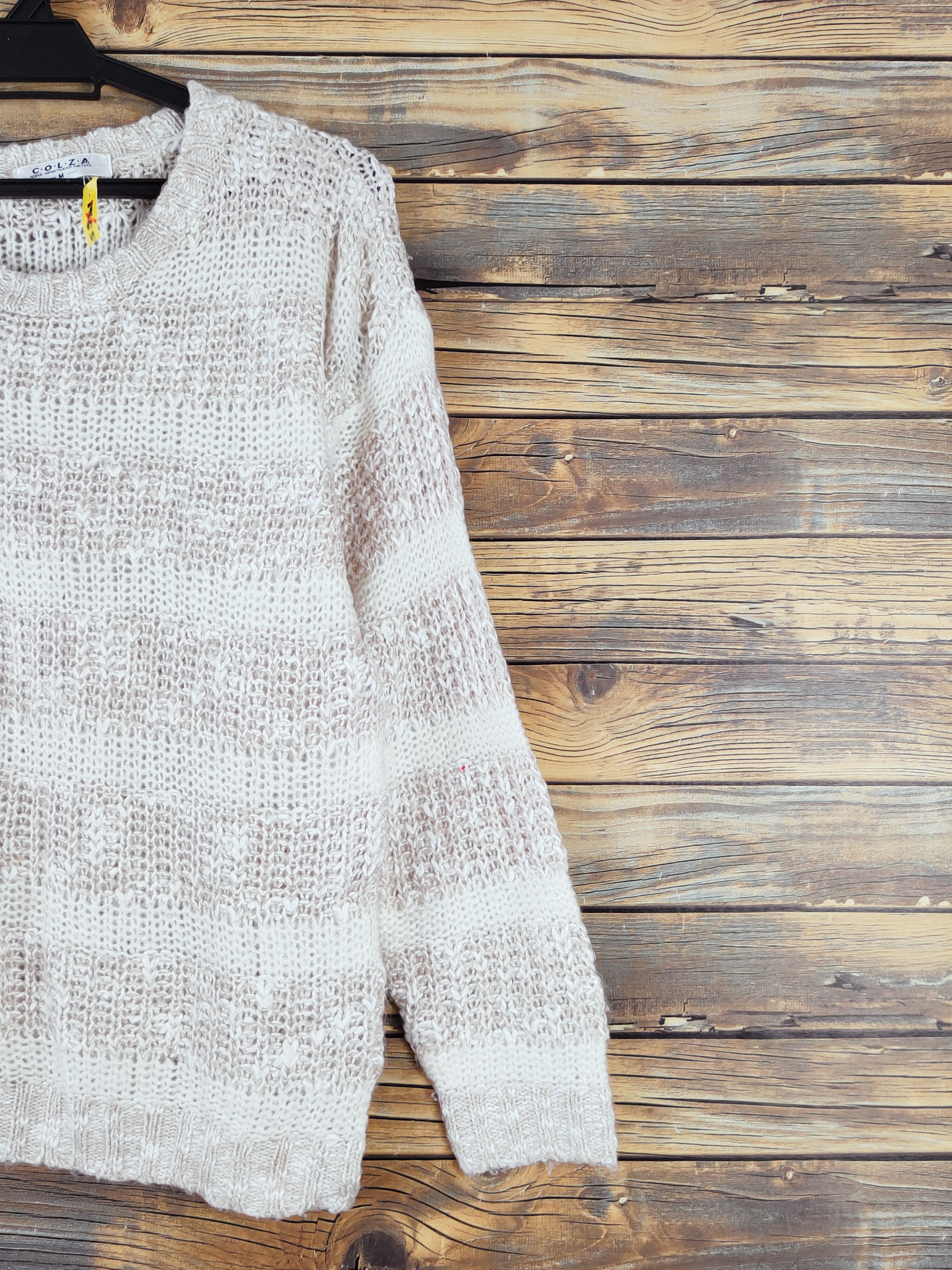 Japanese Brand × Vintage Colza Cream Knitwear Sweatshirts #W994 Size M / US 6-8 / IT 42-44 - 5 Thumbnail