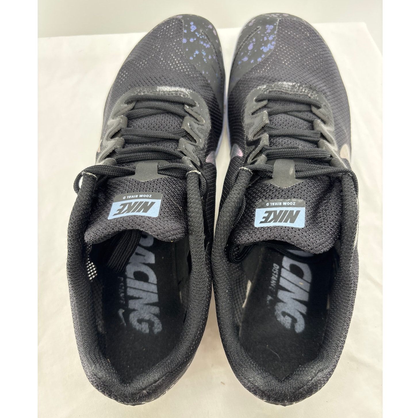 Nike Nike Zoom D Unisex Distance Spike Women's 7 Black/Indigo Size US 7 / IT 37 - 6 Thumbnail