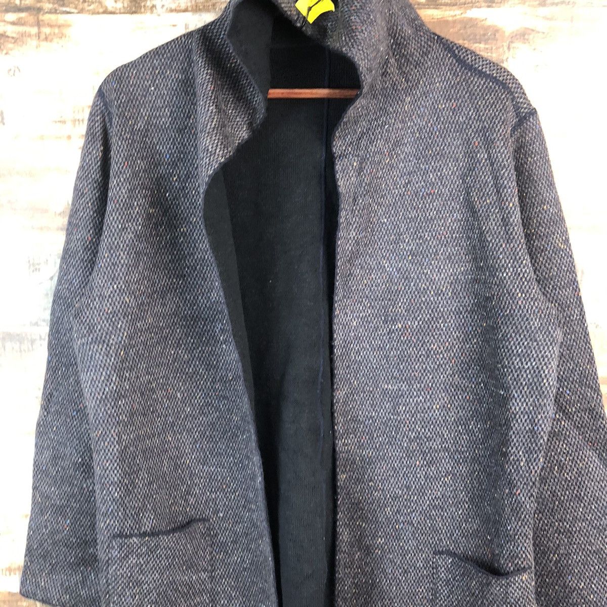Homespun Knitwear DL Japan vintage cardigan hoodie Gray Knitwear #C533 Size US M / EU 48-50 / 2 - 5 Thumbnail