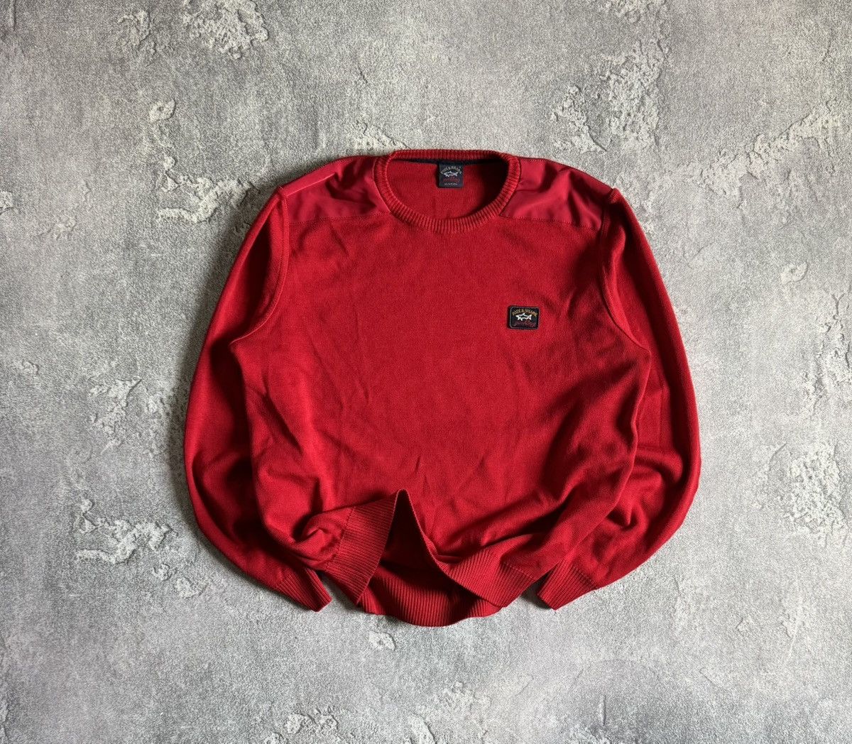 Designer × Paul & Shark Paul & Shark L sweater knitwear crewneck jumper pullover 00s Size US L / EU 52-54 / 3 - 1 Thumbnail