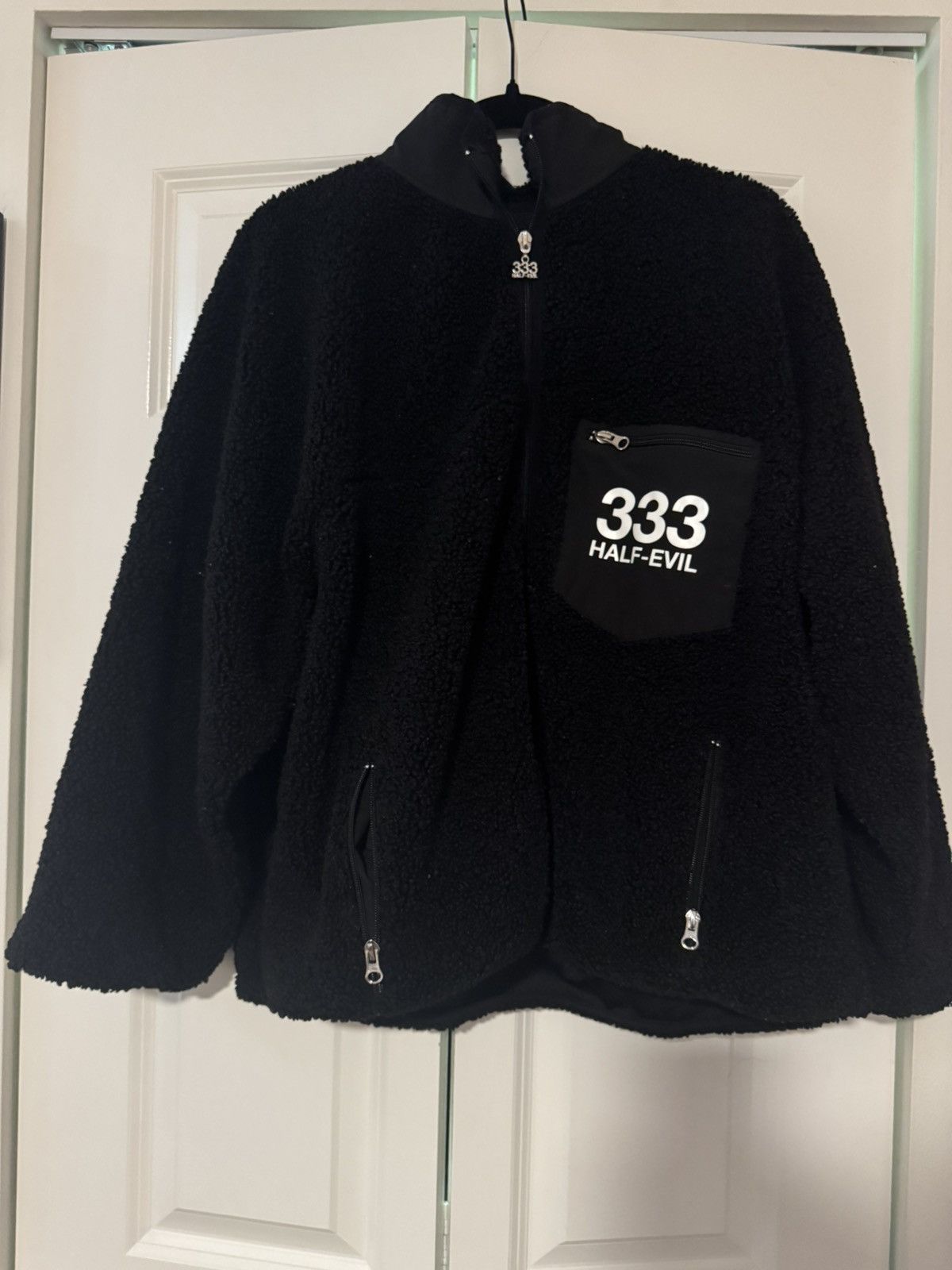 Half Evil Half Evil Black Sherpa Zipup Size US XL / EU 56 / 4 - 1 Thumbnail