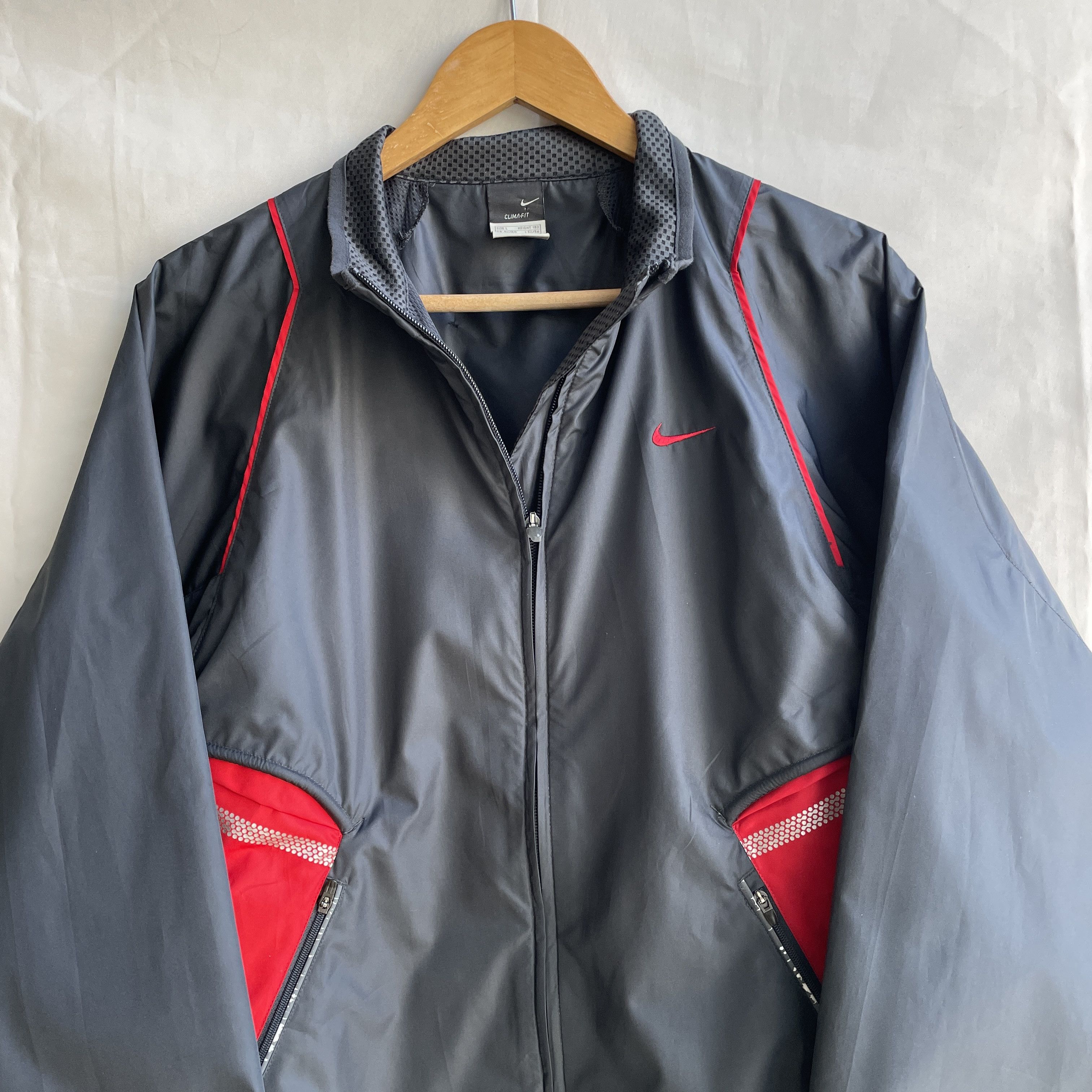Nike Nike Vintage 00's Y2K Lightweight Windbreaker Jacket Size US L / EU 52-54 / 3 - 3 Thumbnail
