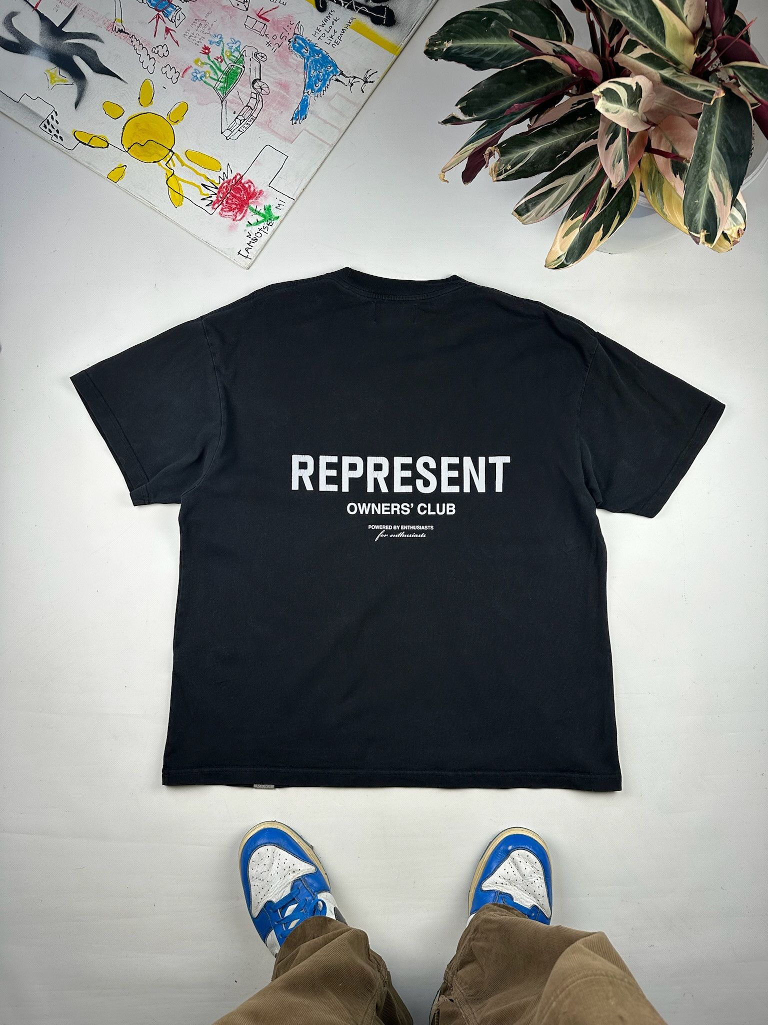 Represent Clo. REPRESENT LOGO TSHIRT Size US XL / EU 56 / 4 - 1 Thumbnail