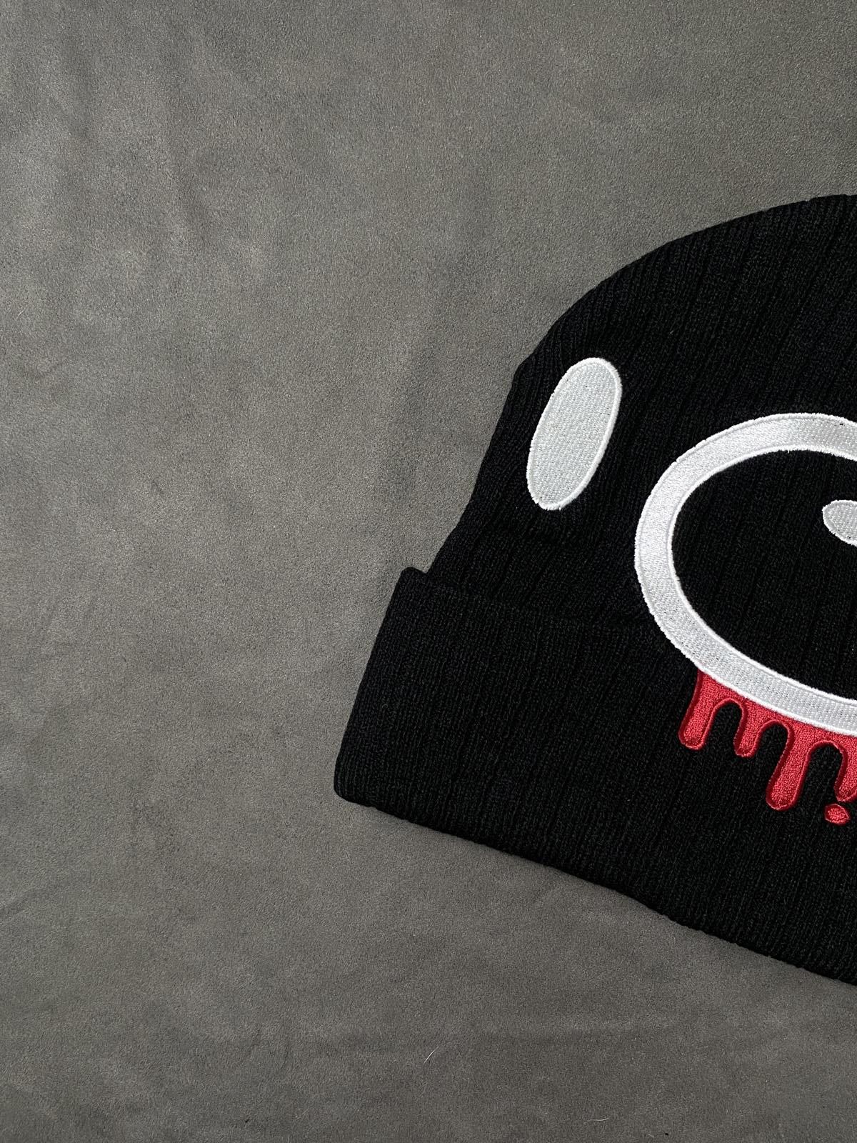 Japanese Brand Rare Gloomy Bear Graphic Black Knit Beanie Hats OS Size ONE SIZE - 3 Thumbnail