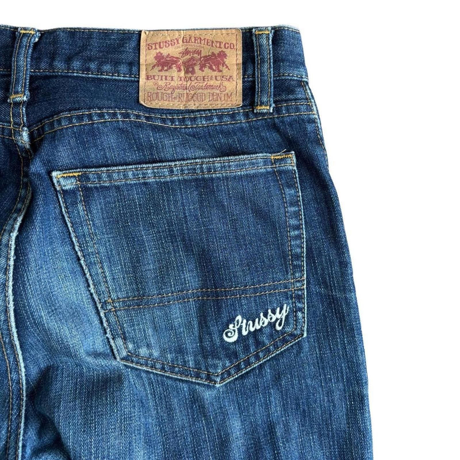 Stussy Stüssy Rough and Rugged Denim Jeans Blue 30W Size US 30 / EU 46 - 2 Thumbnail