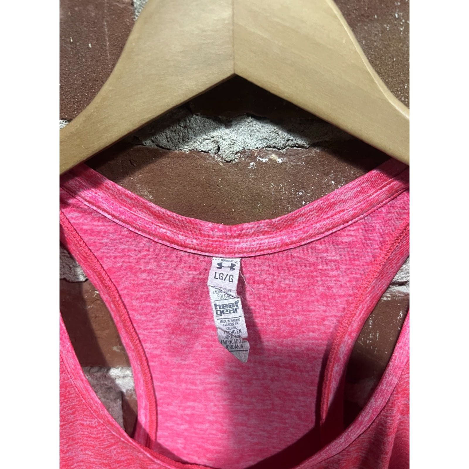 Under Armour Under Armour Womens Tank Top Sleeveless Athletic Pink L Size L / US 10 / IT 46 - 3 Thumbnail