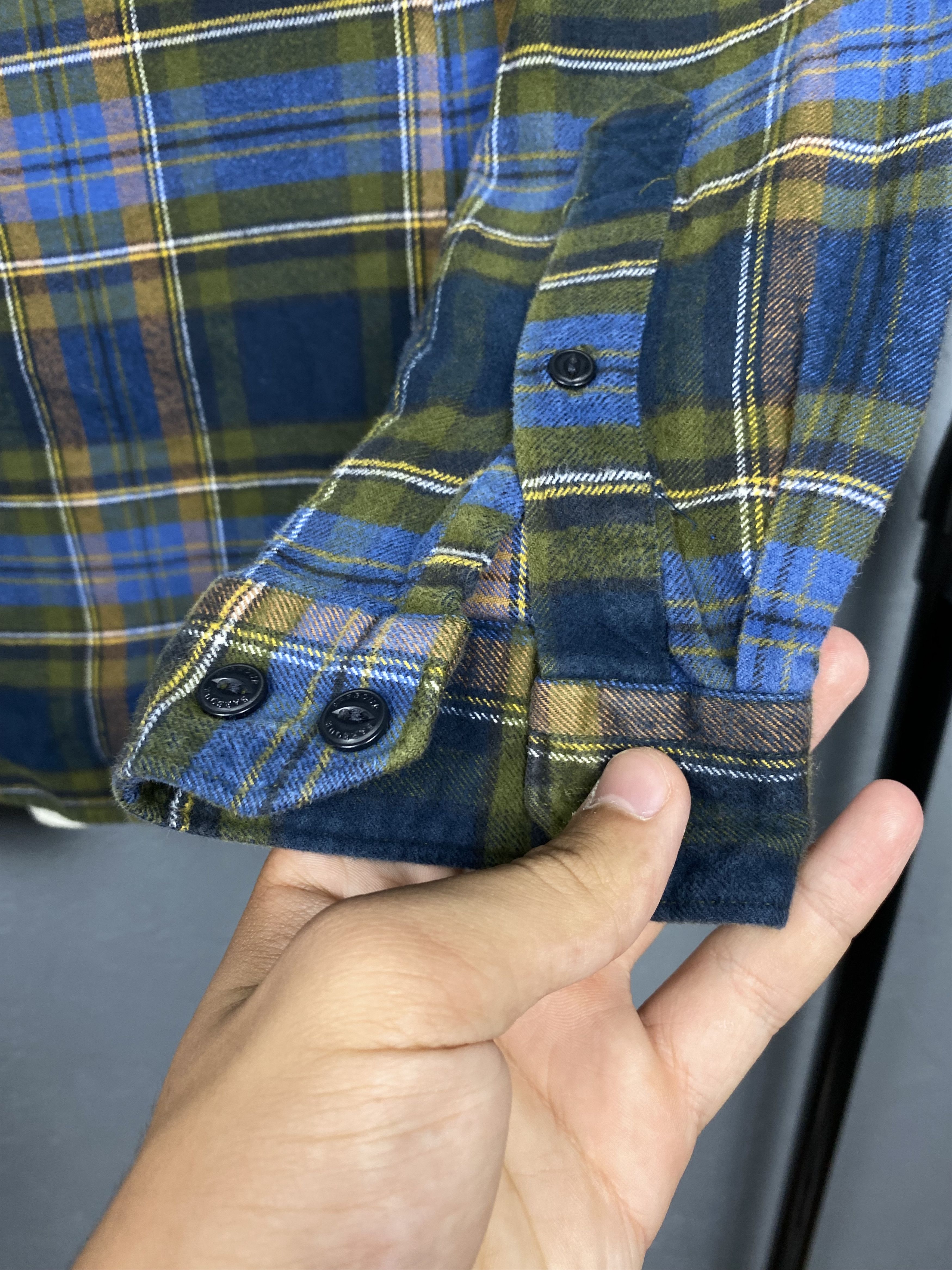 Barbour Barbour Vintage Flannel Plaid Shirt Y2K Size US M / EU 48-50 / 2 - 9 Thumbnail