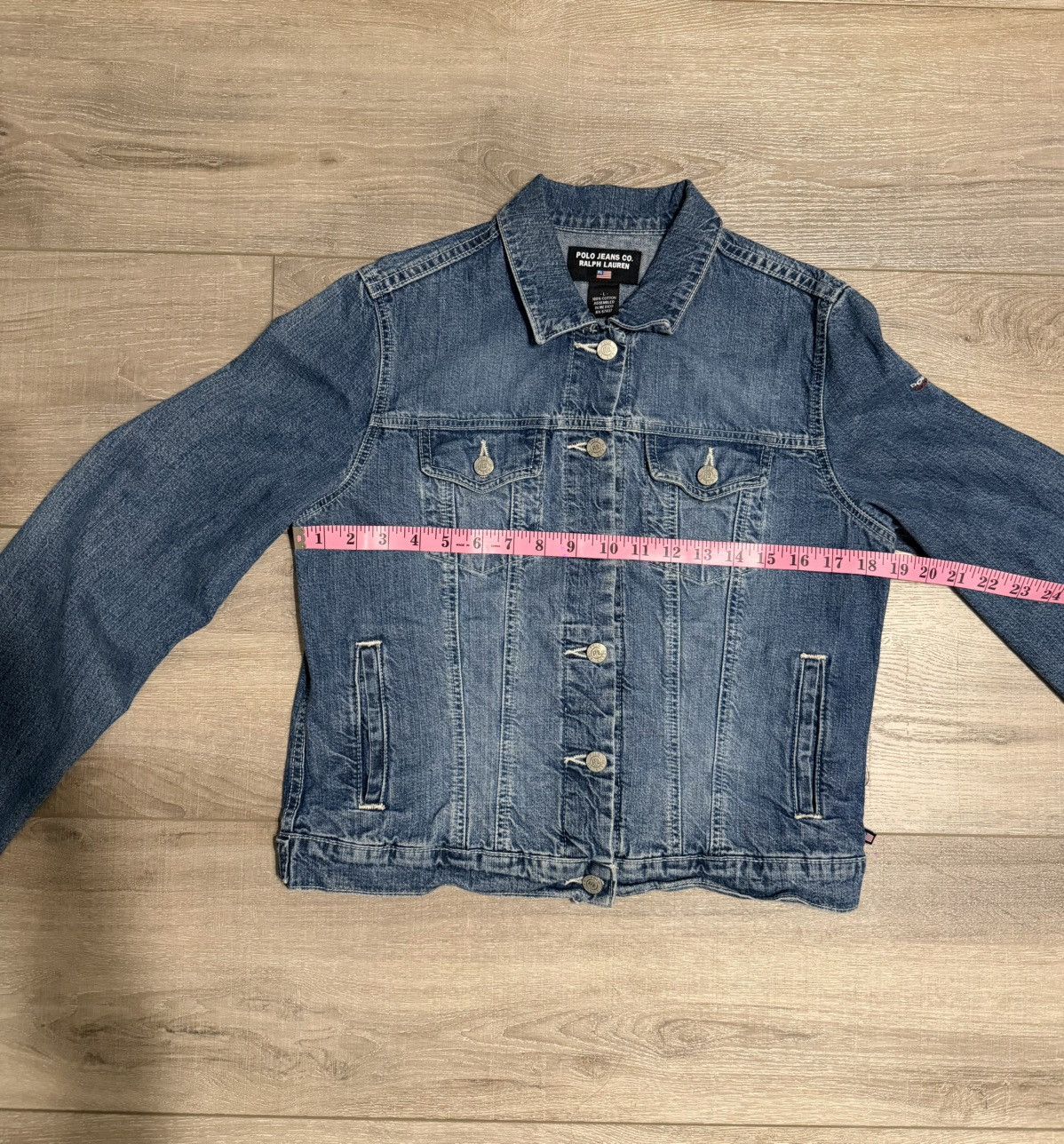 Polo Ralph Lauren Denim Polo Jeans Co. Jacket Size L / US 10 / IT 46 - 4 Thumbnail